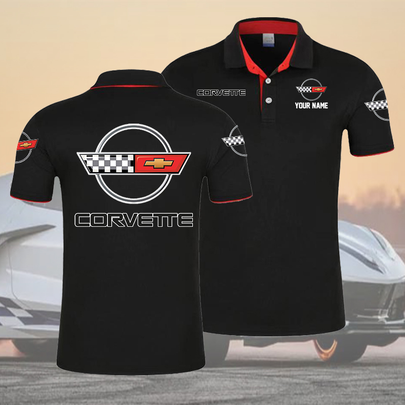 MQXLPC1418 Chevrolet Corvette C4 Polo Shirt - Famjoys MQXLPC1418 Chevrolet Corvette C4 Polo Shirt - Famjoys