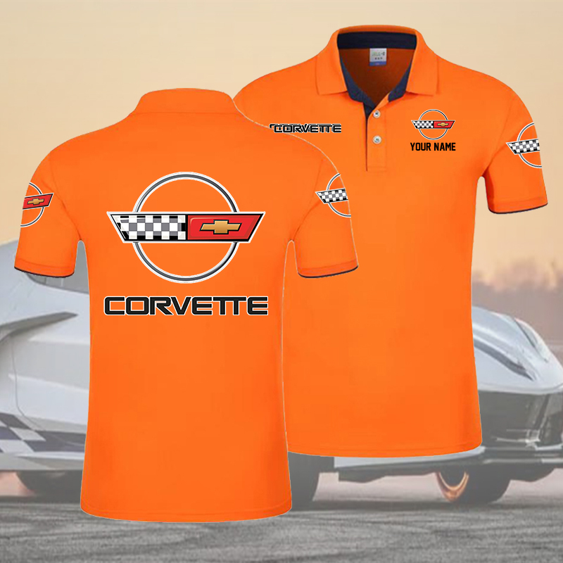 MQXLPC1418 Chevrolet Corvette C4 Polo Shirt - Famjoys MQXLPC1418 Chevrolet Corvette C4 Polo Shirt - Famjoys