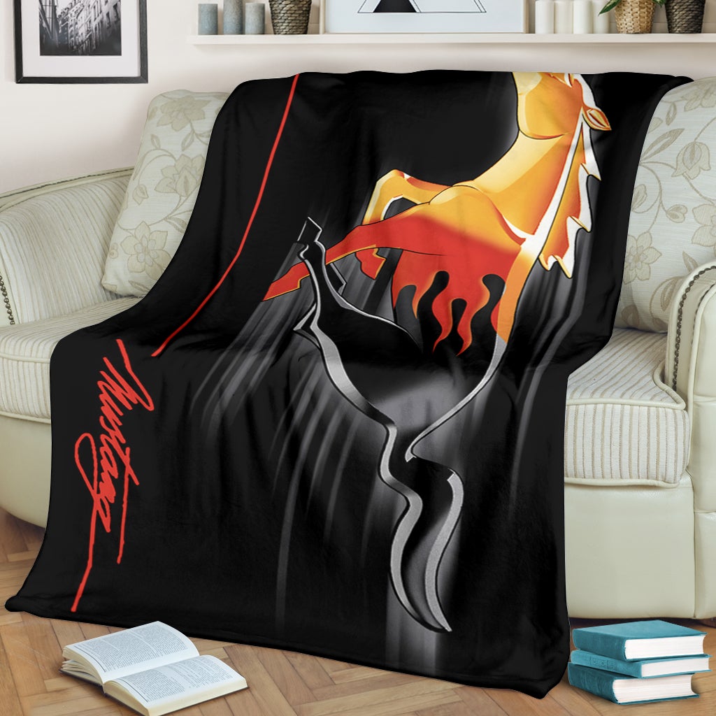 Mustang Blanket V2 - Famjoys Mustang Blanket V2 - Famjoys