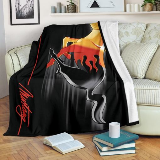 Mustang Blanket V2 - Famjoys Mustang Blanket V2 - Famjoys