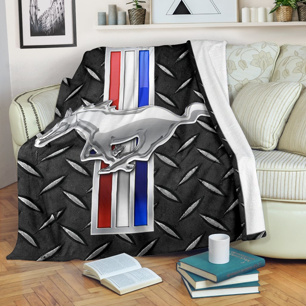 Mustang Blanket V4 - Famjoys Mustang Blanket V4 - Famjoys