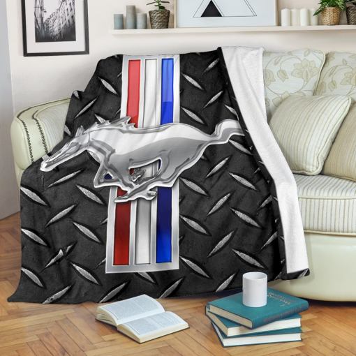 Mustang Blanket V4 - Famjoys Mustang Blanket V4 - Famjoys