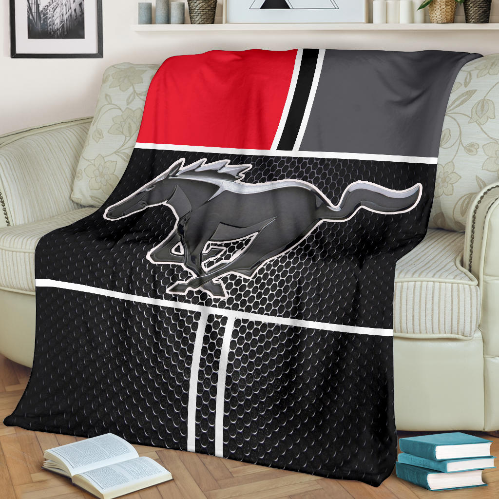 Mustang Blanket V7 - Famjoys Mustang Blanket V7 - Famjoys