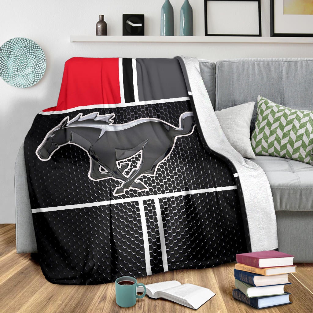 Mustang Blanket V7 - Famjoys Mustang Blanket V7 - Famjoys