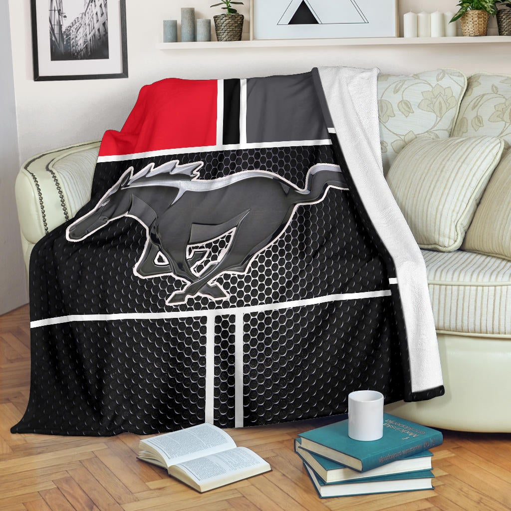 Mustang Blanket V7 - Famjoys Mustang Blanket V7 - Famjoys