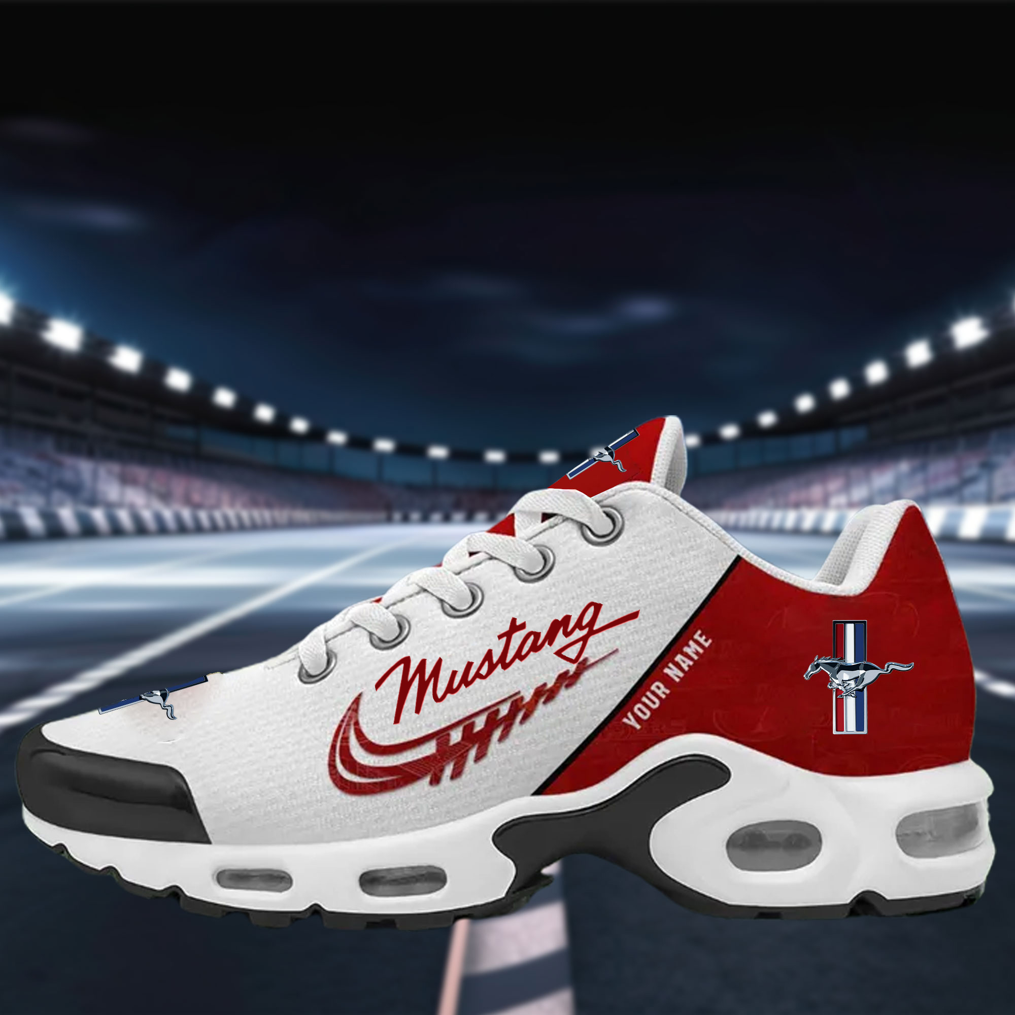 Mustang Custom Name Sport Shoes VS5 - Famjoys Mustang Custom Name Sport Shoes VS5 - Famjoys