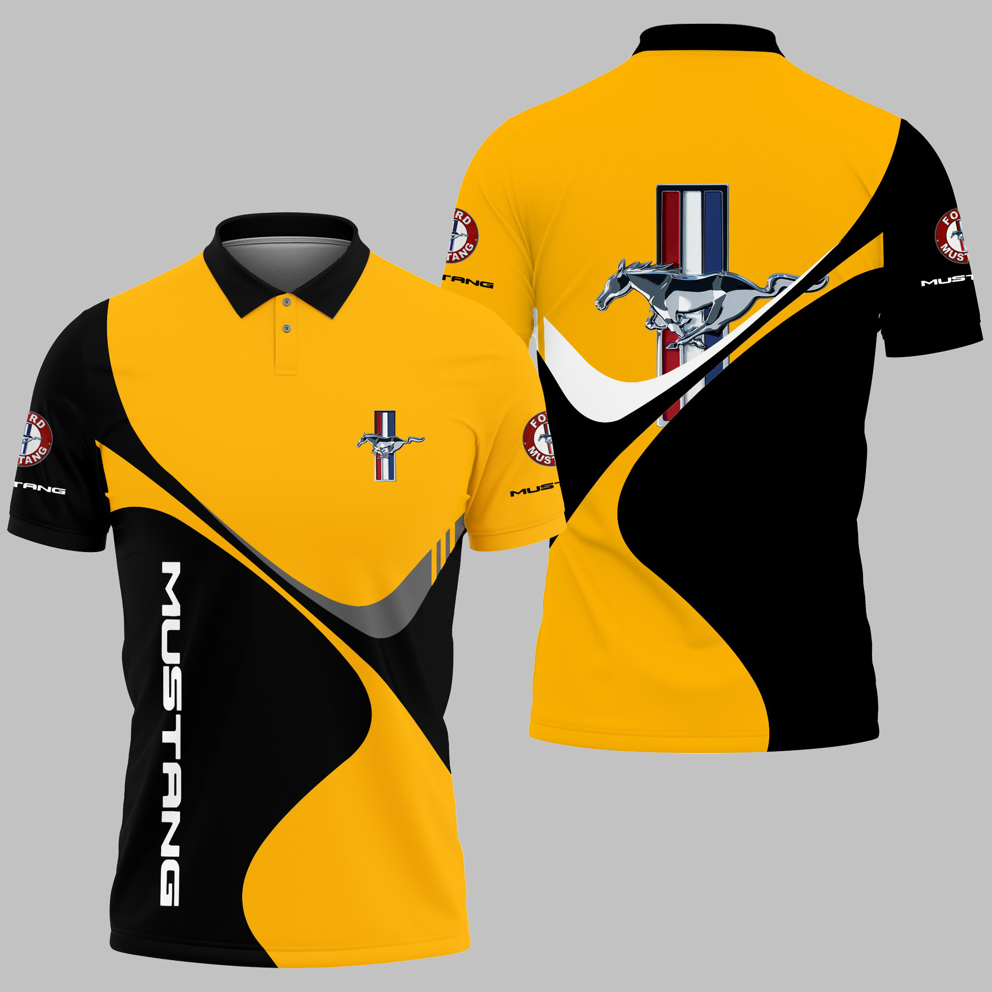 MUSTANG Polo Shirt V01 - Famjoys MUSTANG Polo Shirt V01 - Famjoys