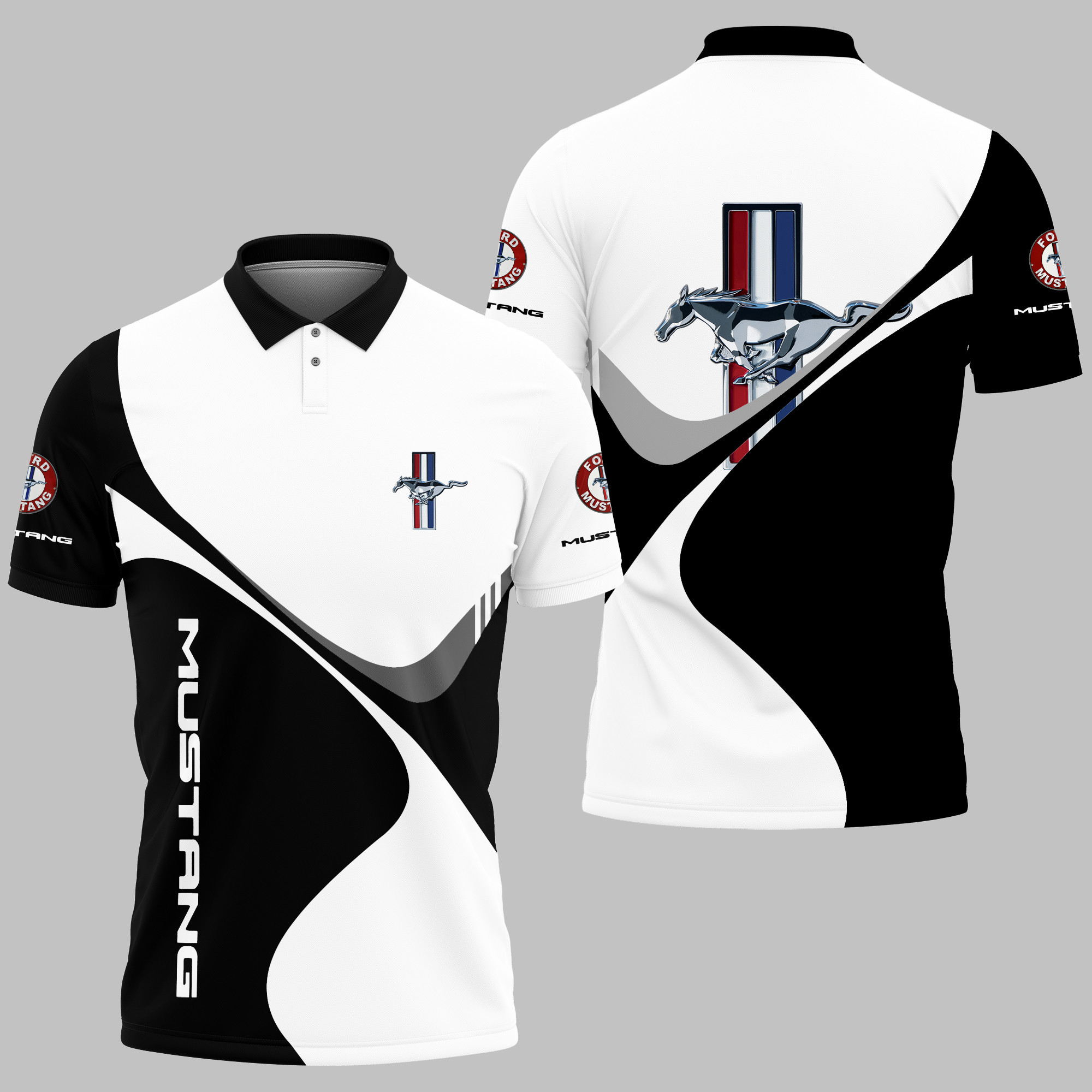 MUSTANG Polo Shirt V01 - Famjoys MUSTANG Polo Shirt V01 - Famjoys