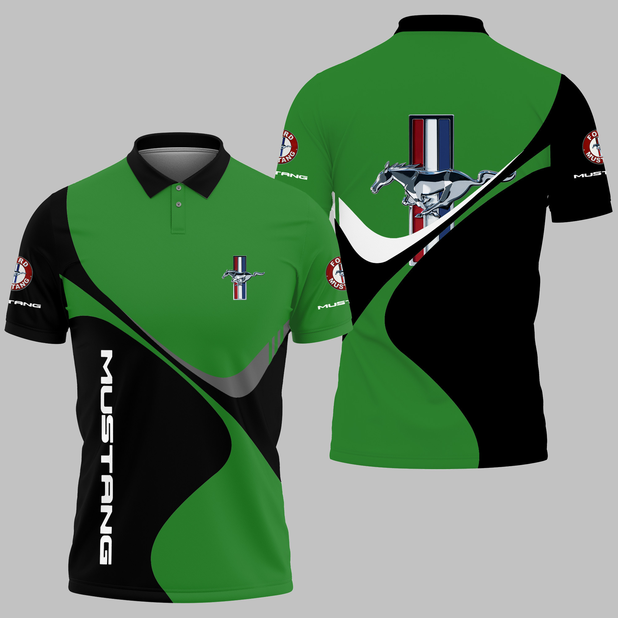MUSTANG Polo Shirt V01 - Famjoys MUSTANG Polo Shirt V01 - Famjoys