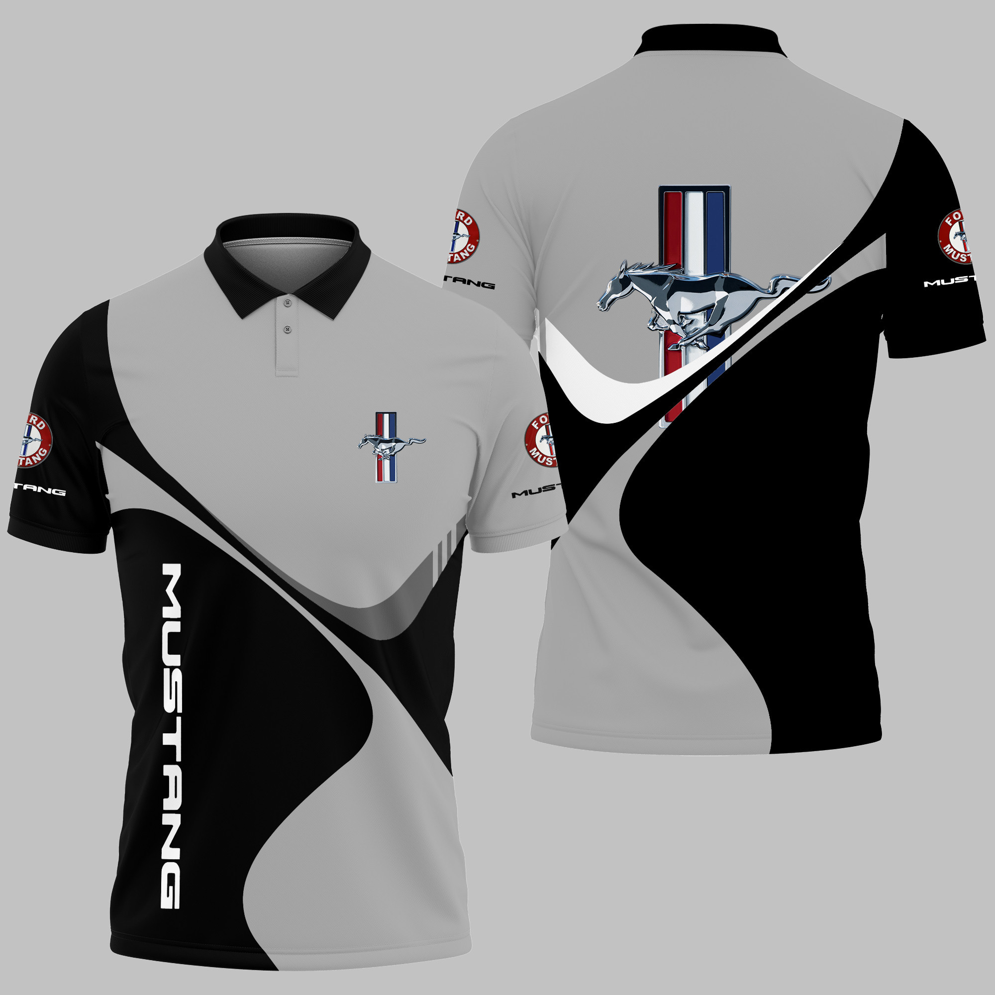 MUSTANG Polo Shirt V01 - Famjoys MUSTANG Polo Shirt V01 - Famjoys