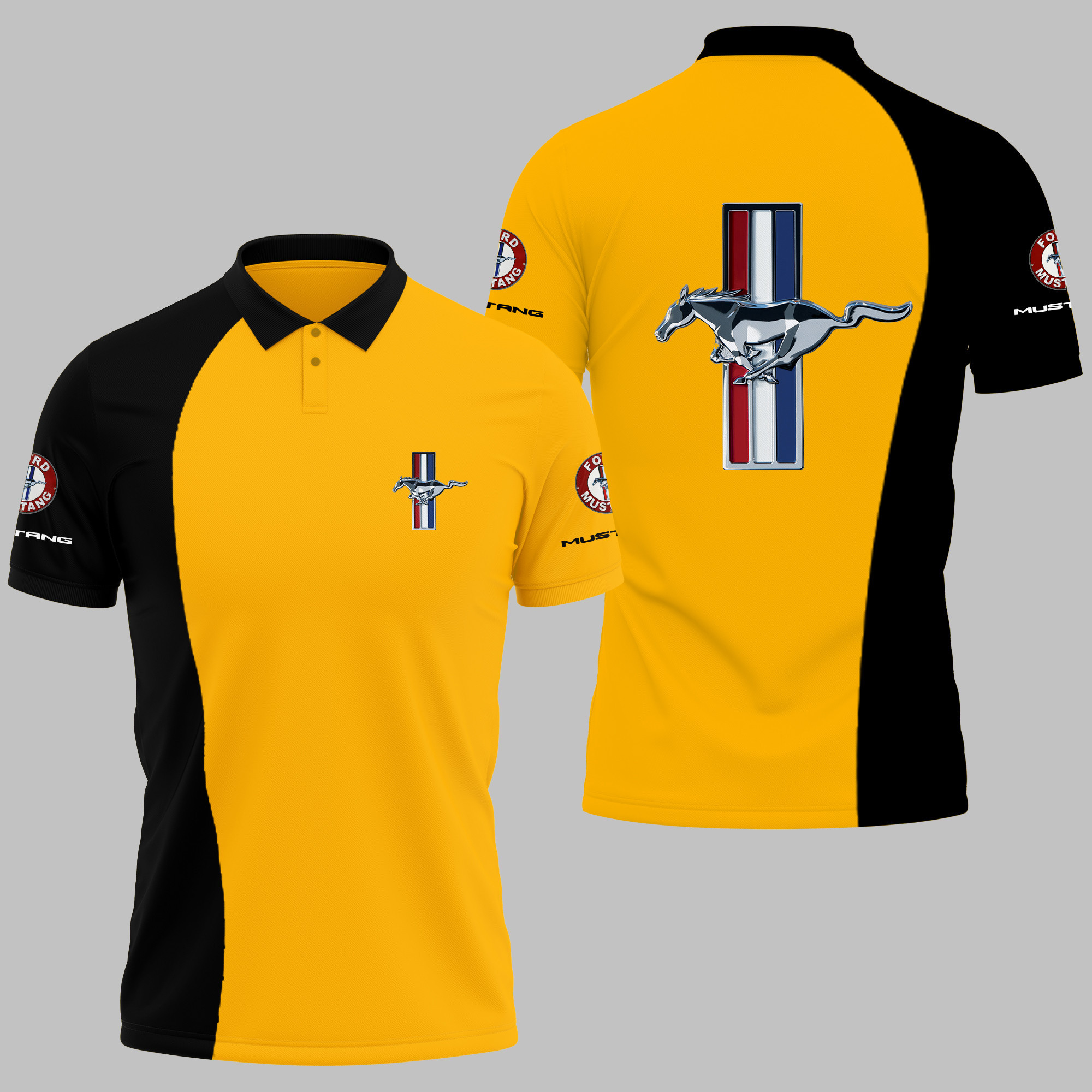 MUSTANG Polo Shirt V02 - Famjoys MUSTANG Polo Shirt V02 - Famjoys
