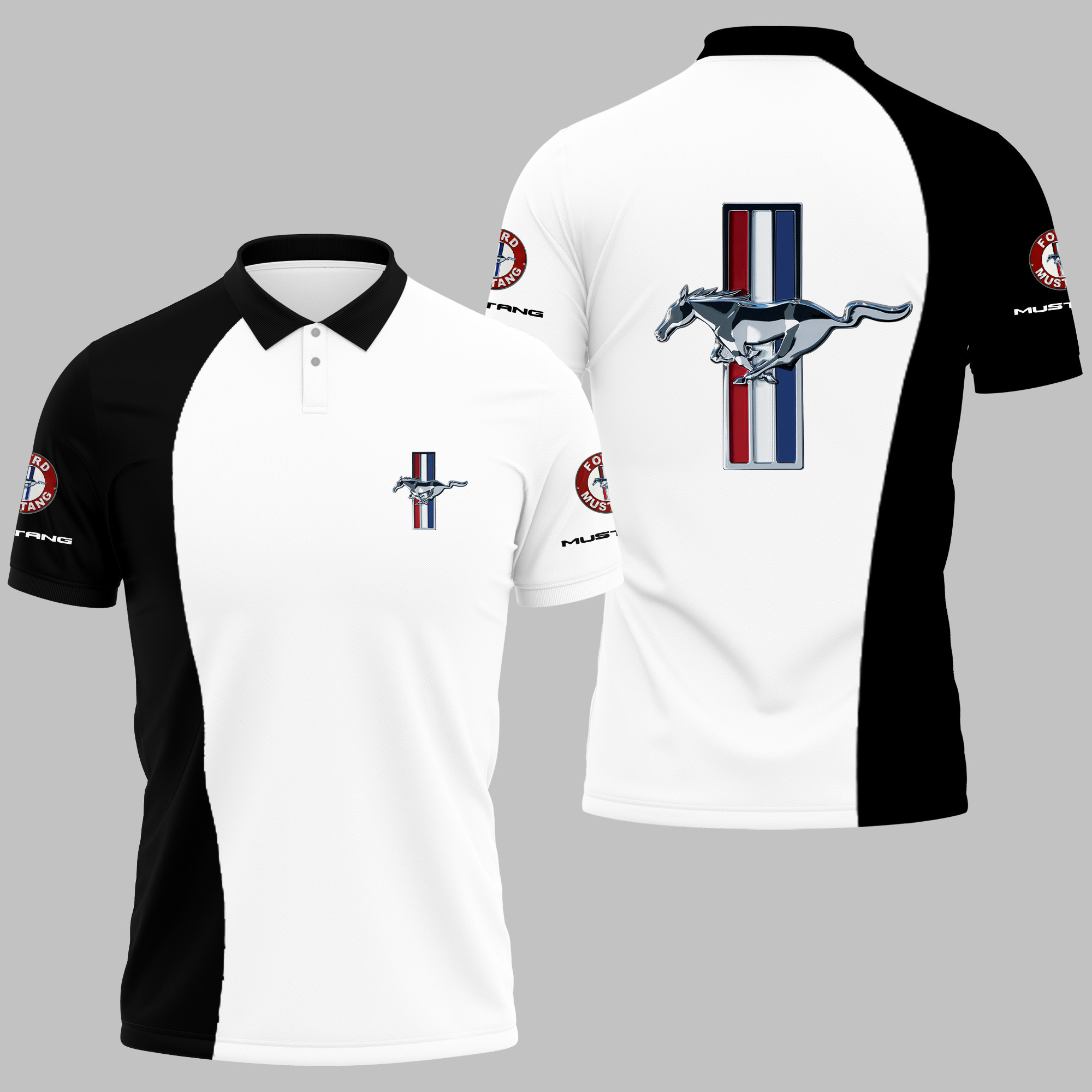 MUSTANG Polo Shirt V02 - Famjoys MUSTANG Polo Shirt V02 - Famjoys