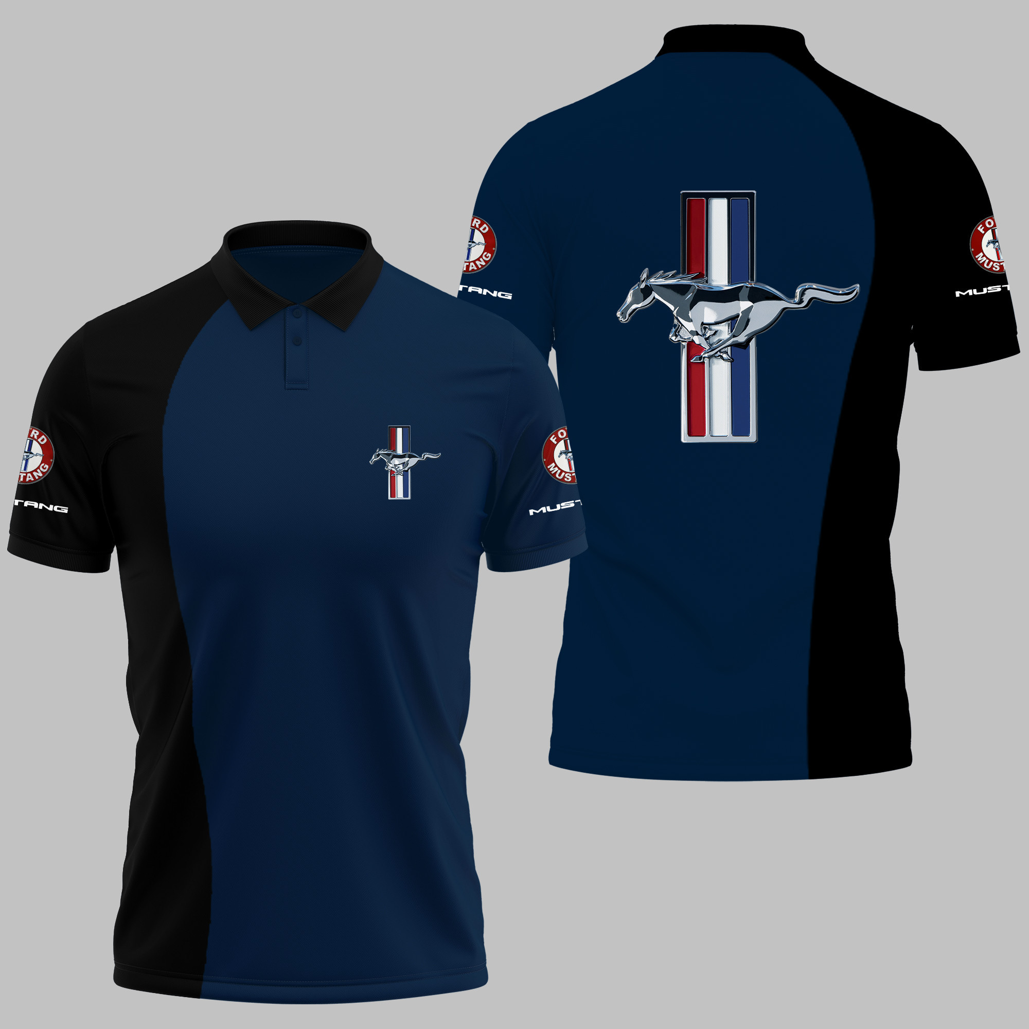 MUSTANG Polo Shirt V02 - Famjoys MUSTANG Polo Shirt V02 - Famjoys