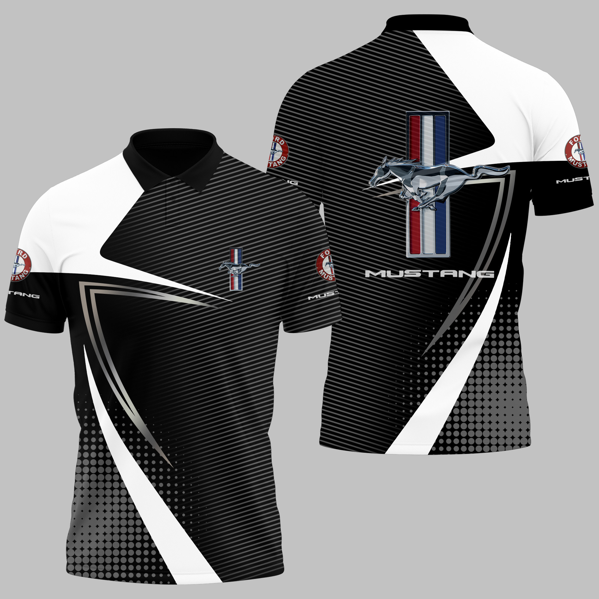 MUSTANG Polo Shirt V06 - Famjoys MUSTANG Polo Shirt V06 - Famjoys
