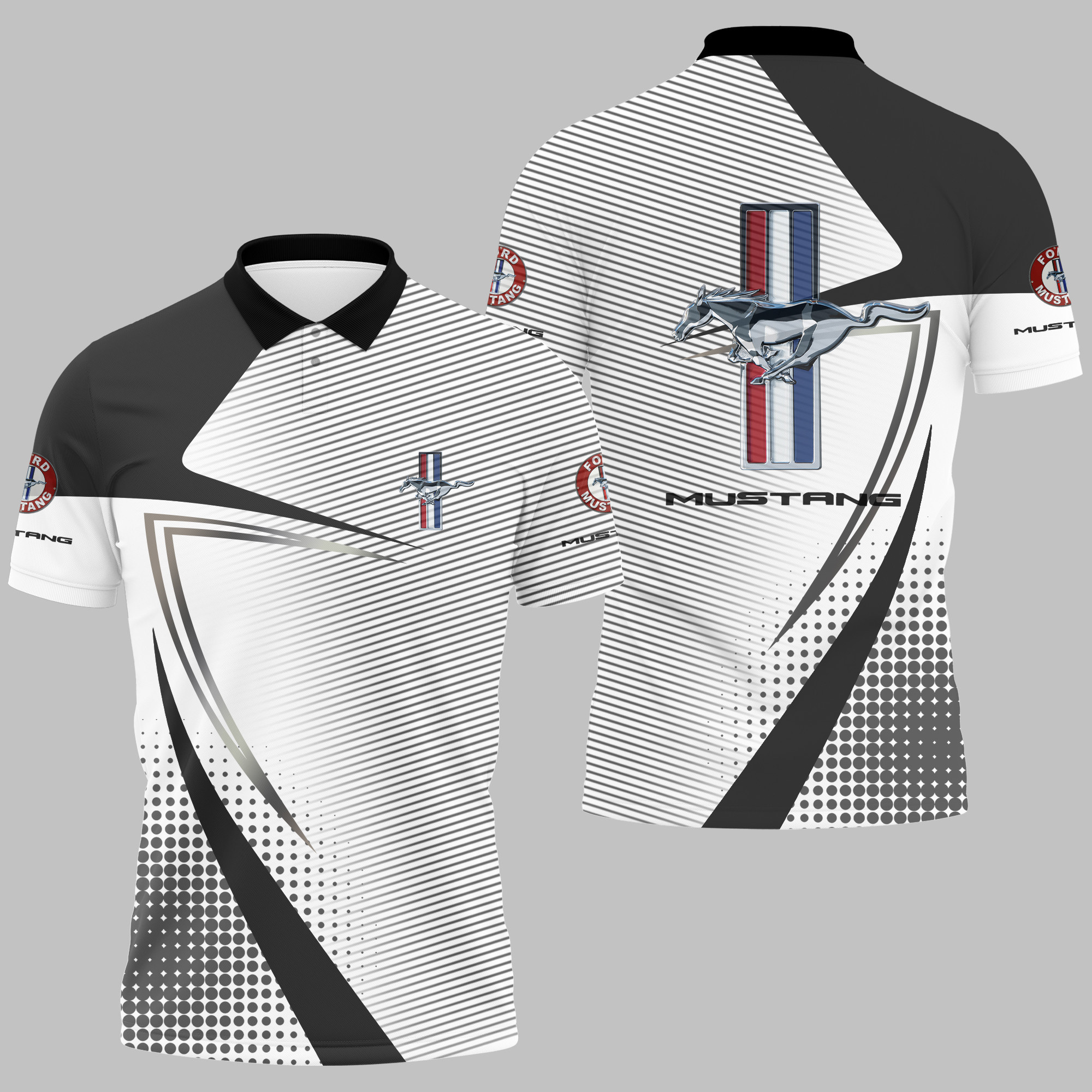MUSTANG Polo Shirt V06 - Famjoys MUSTANG Polo Shirt V06 - Famjoys