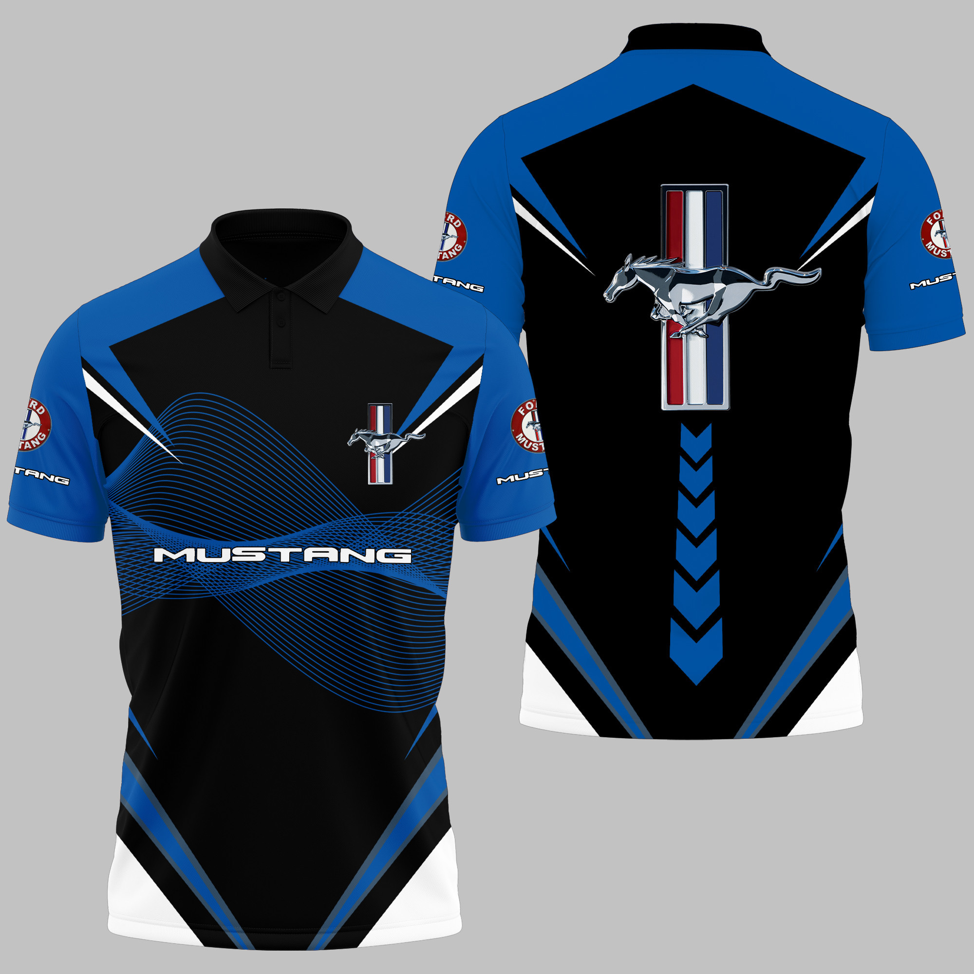 MUSTANG Polo Shirt V09 - Famjoys MUSTANG Polo Shirt V09 - Famjoys