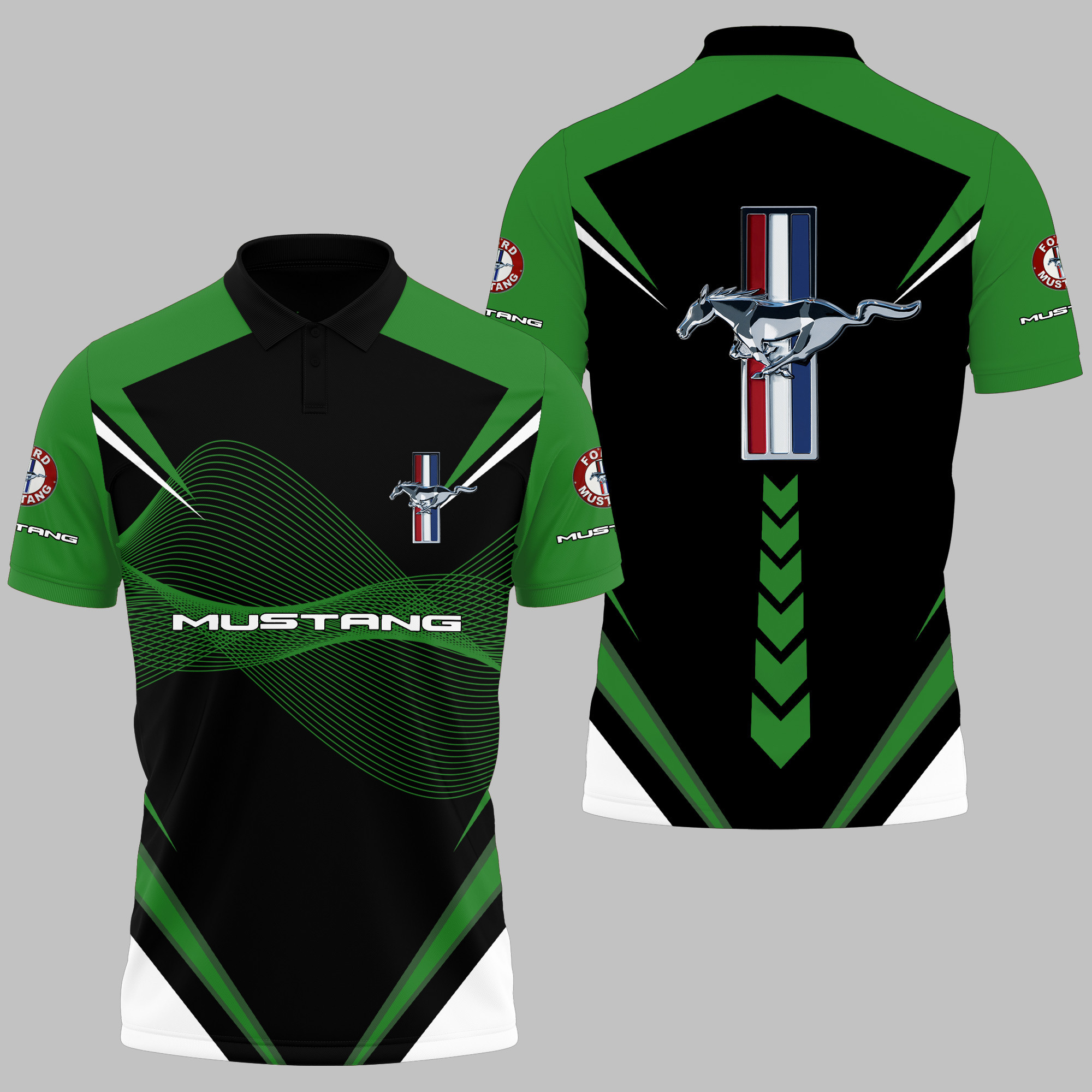 MUSTANG Polo Shirt V09 - Famjoys MUSTANG Polo Shirt V09 - Famjoys