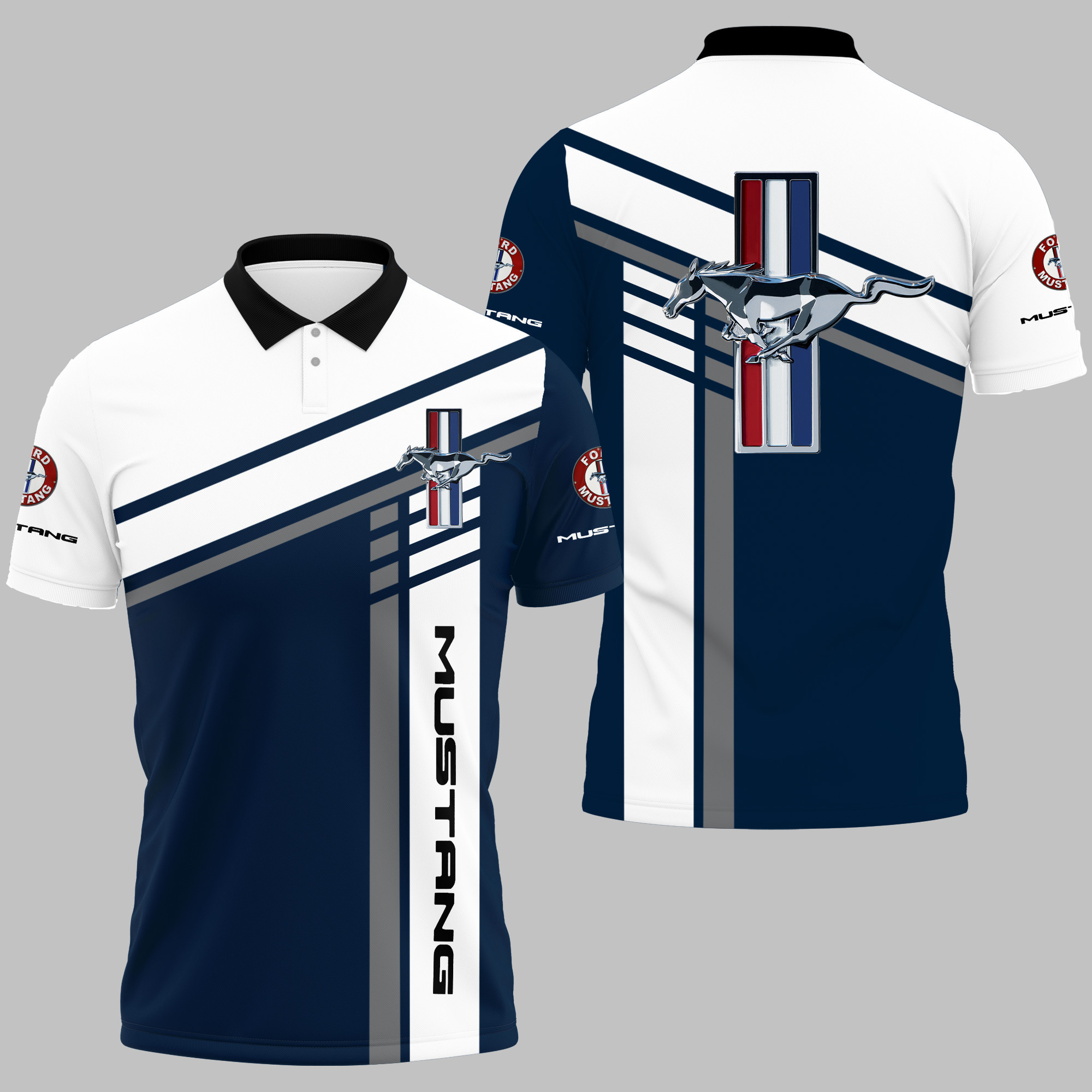 MUSTANG Polo Shirt V10 - Famjoys MUSTANG Polo Shirt V10 - Famjoys