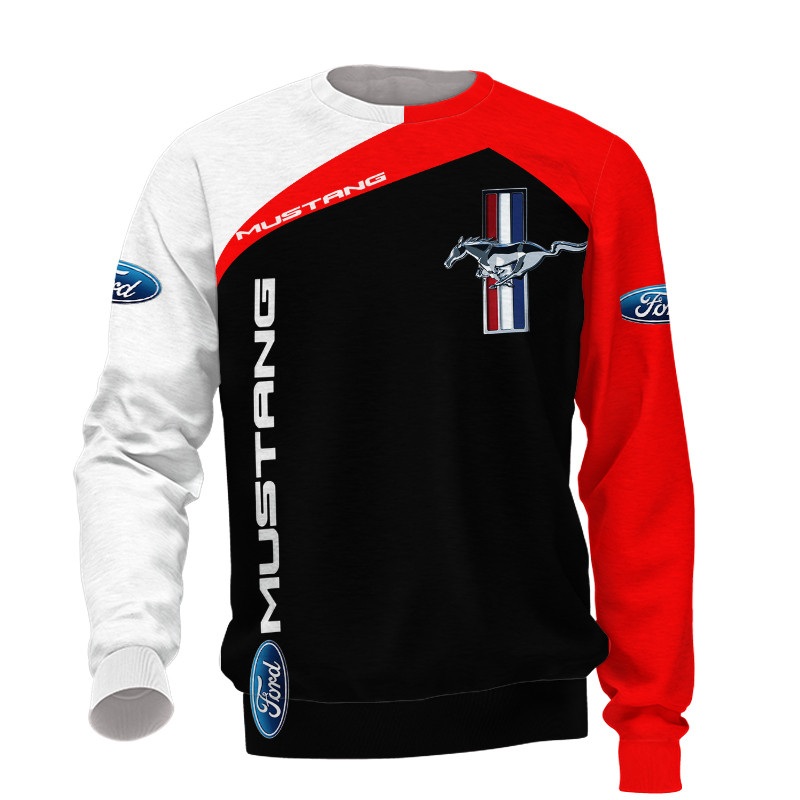 Mustang t-shirt hoodie apparel 3D full printing - Famjoys Mustang t-shirt hoodie apparel 3D full printing - Famjoys