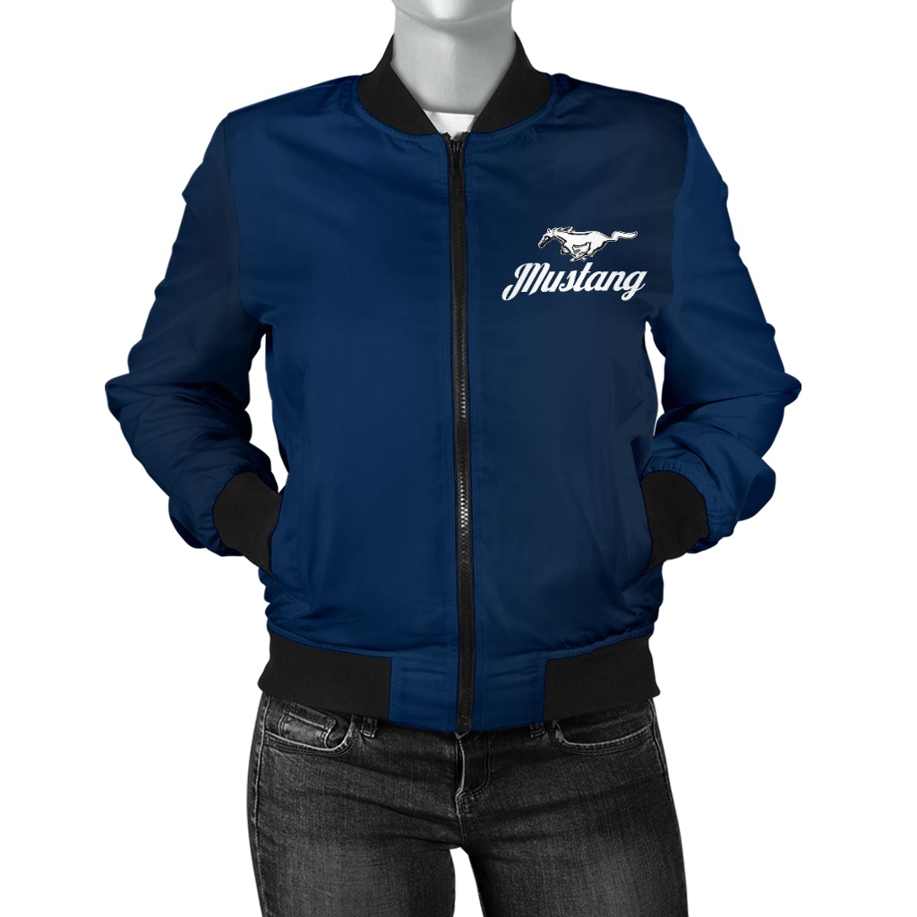 Mustang Women's Bomber Jacket Blue