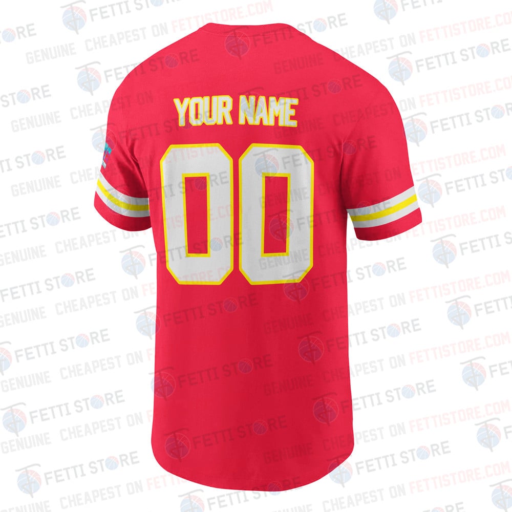 Name Number Kansas City Chiefs 3D T Shirt - Famjoys Name Number Kansas City Chiefs 3D T Shirt - Famjoys