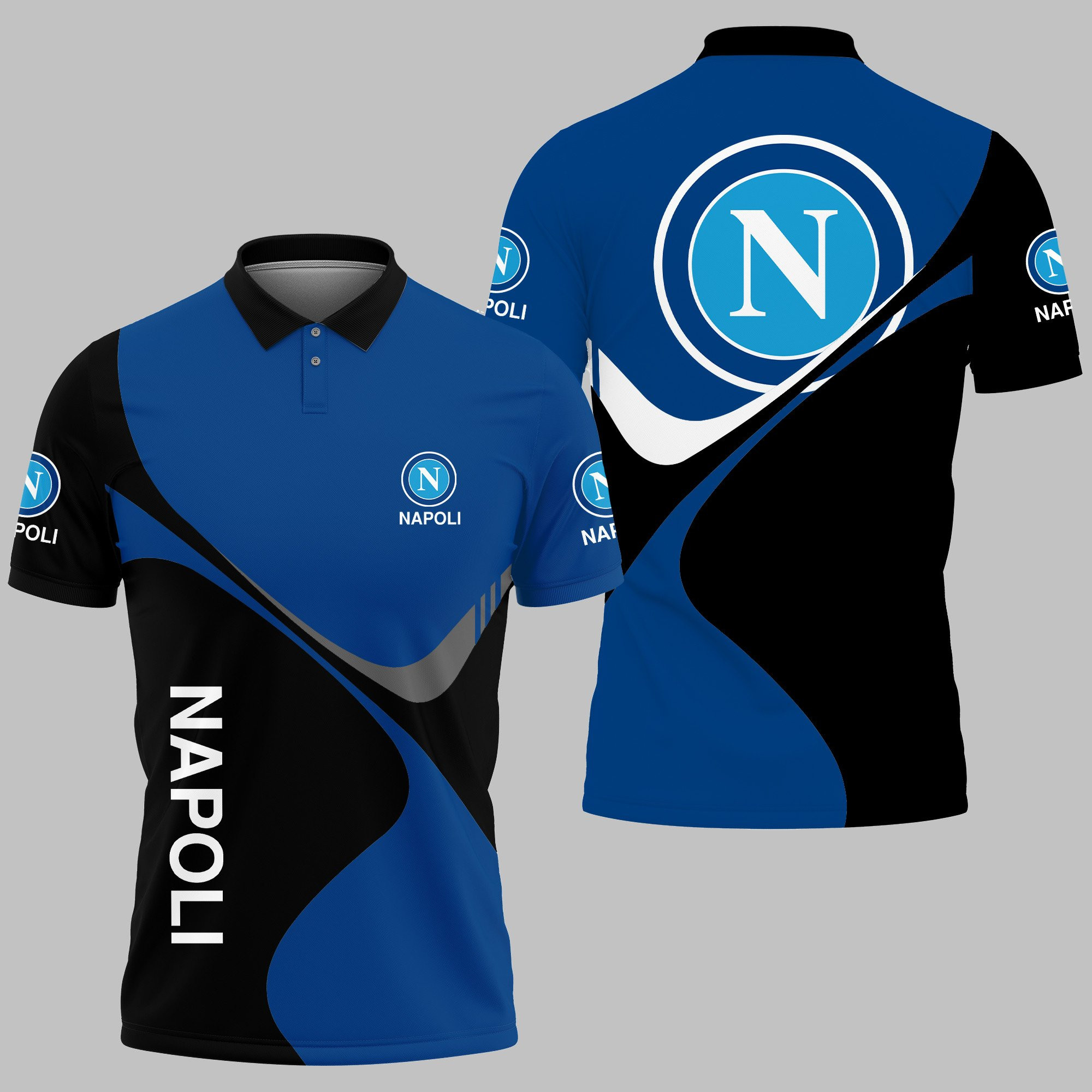Napoli Polo Shirt Ver 1 - Famjoys Napoli Polo Shirt Ver 1 - Famjoys