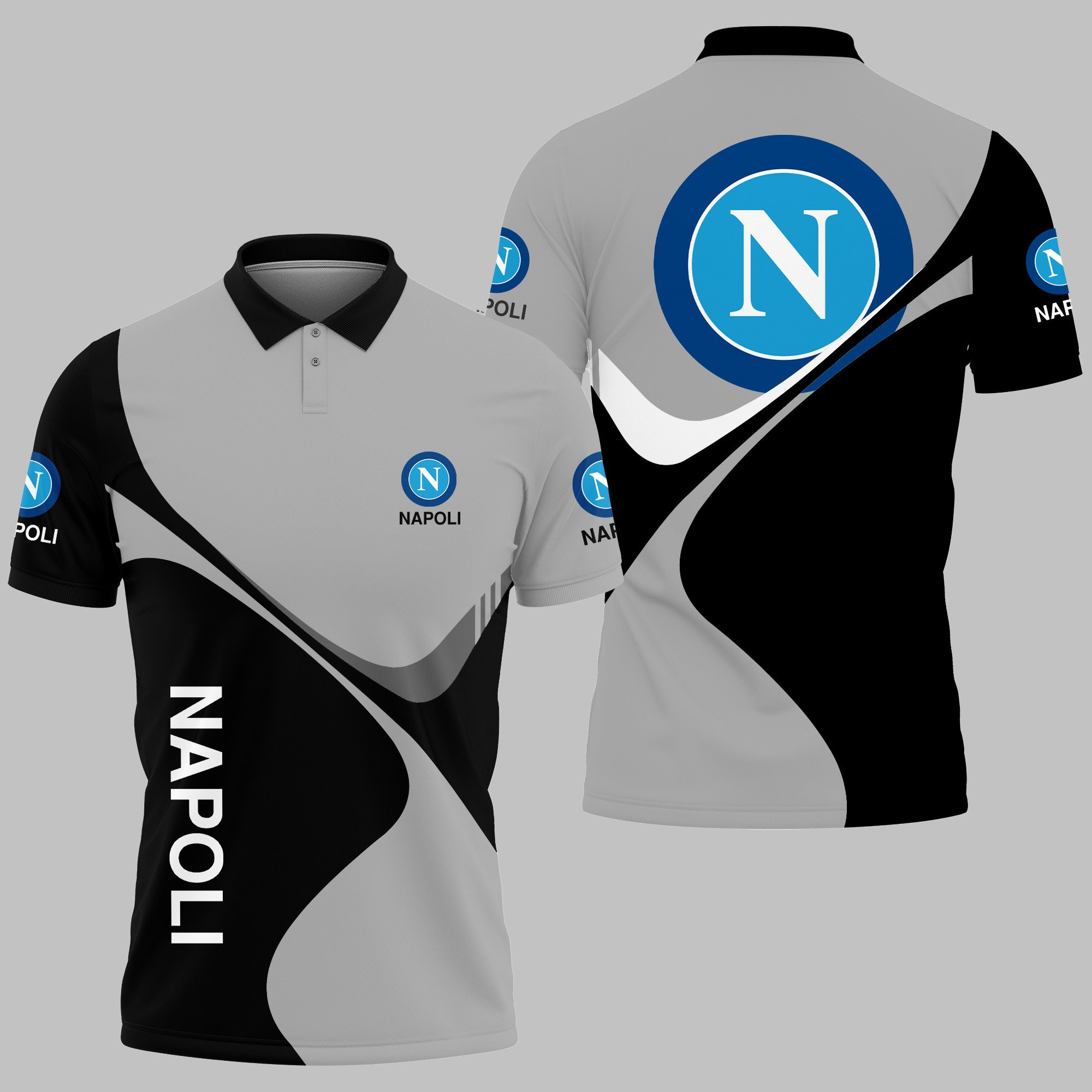 Napoli Polo Shirt Ver 1 - Famjoys Napoli Polo Shirt Ver 1 - Famjoys