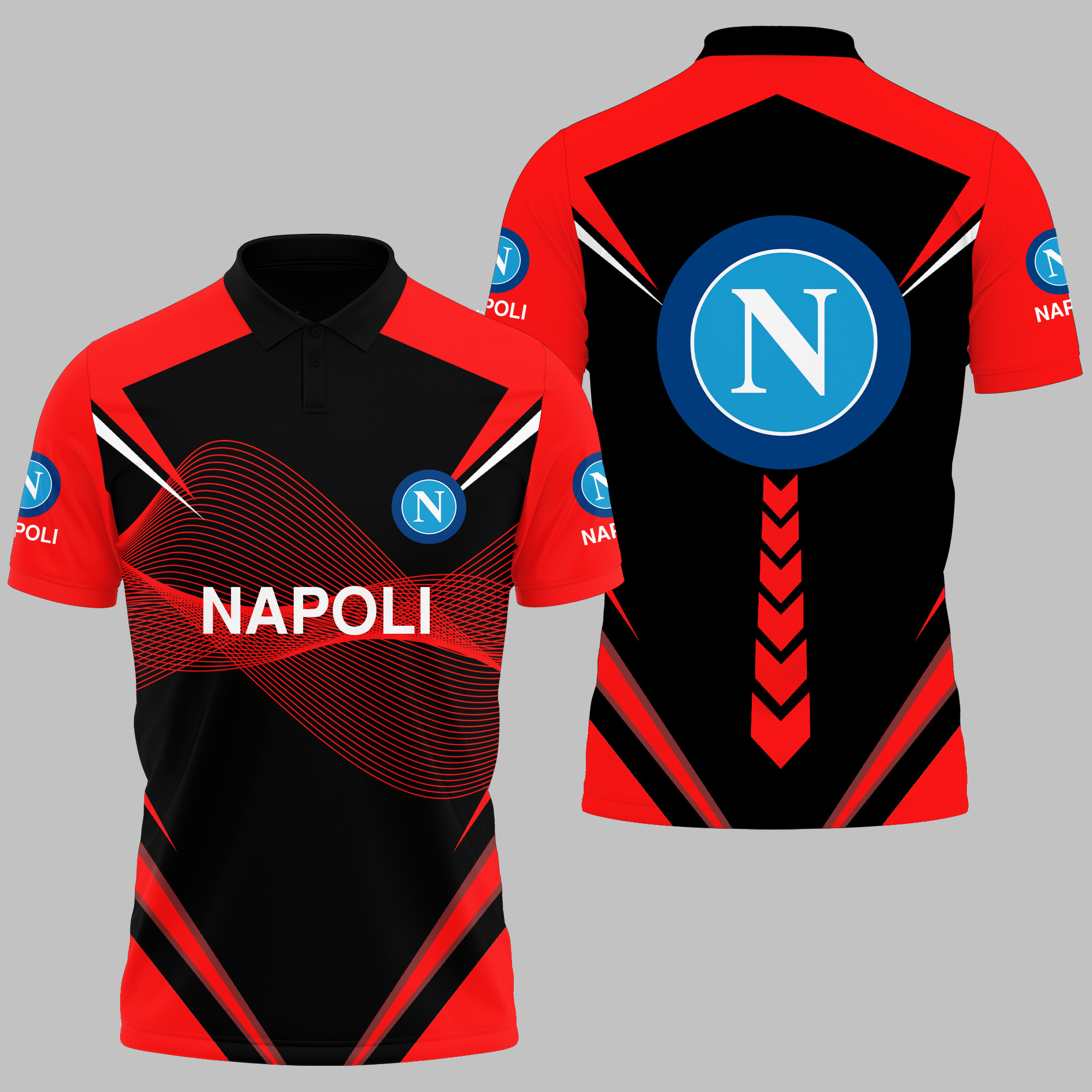 NAPOLI Polo Shirt Ver 10 - Famjoys NAPOLI Polo Shirt Ver 10 - Famjoys