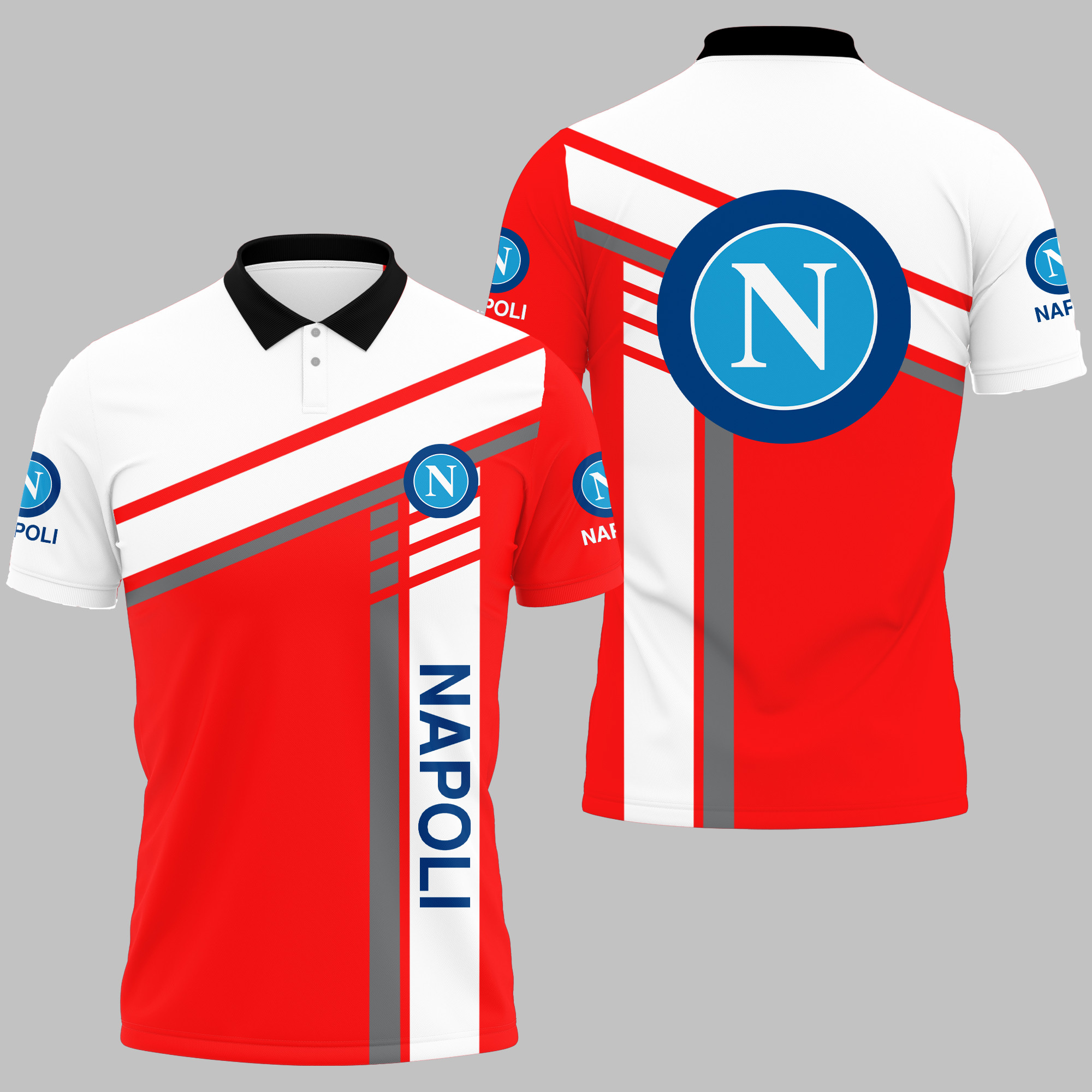 NAPOLI Polo Shirt Ver 11 - Famjoys NAPOLI Polo Shirt Ver 11 - Famjoys