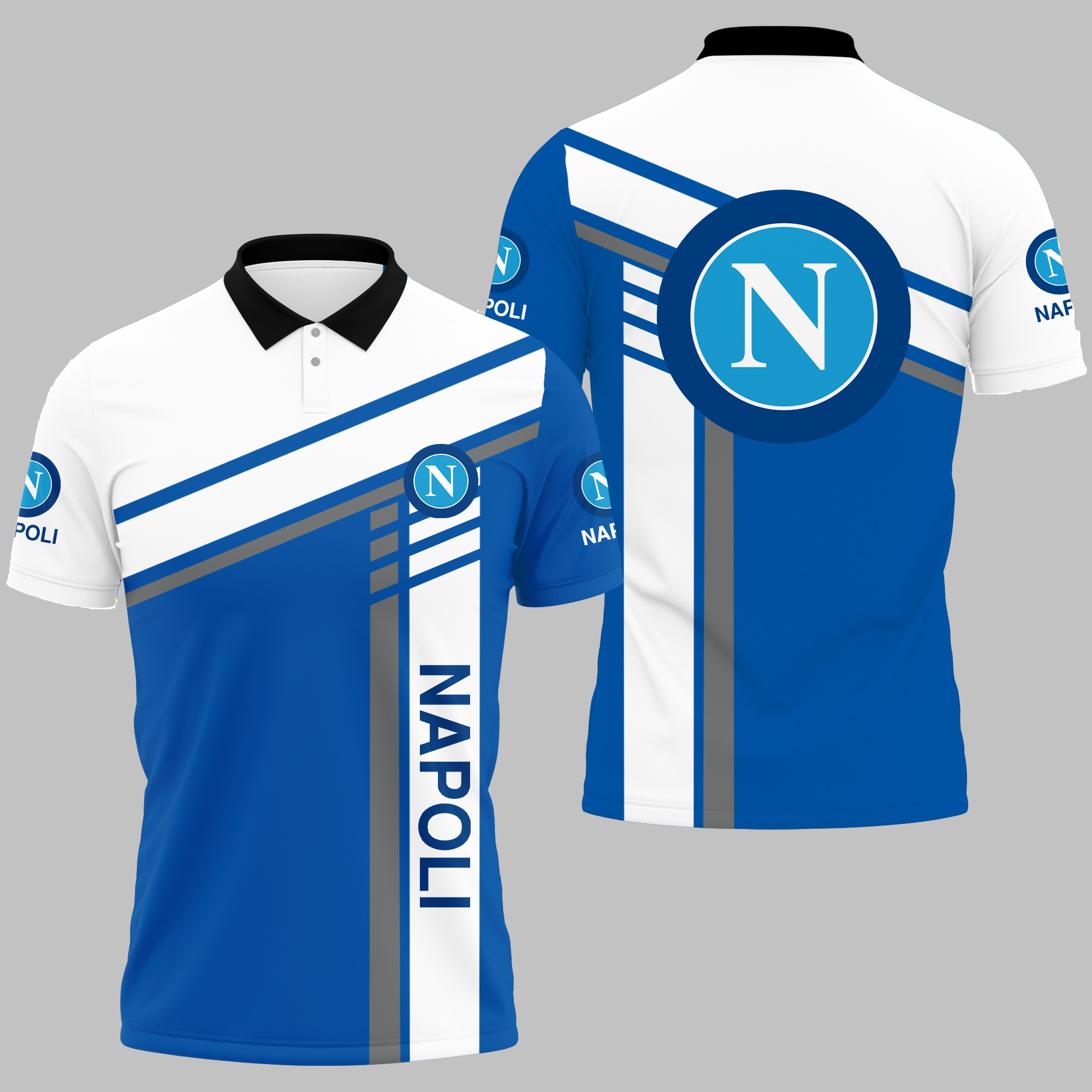 NAPOLI Polo Shirt Ver 12 - Famjoys NAPOLI Polo Shirt Ver 12 - Famjoys