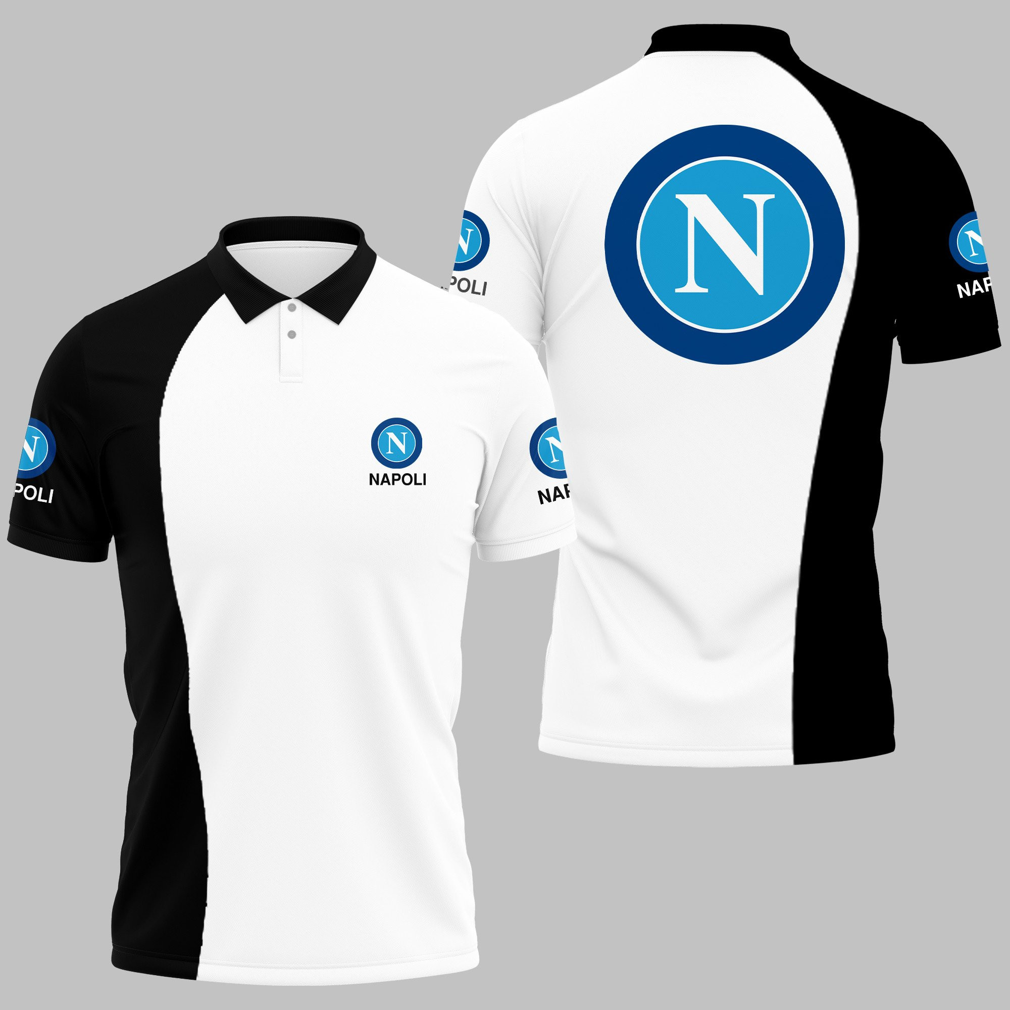 Napoli Polo Shirt Ver 2 - Famjoys Napoli Polo Shirt Ver 2 - Famjoys