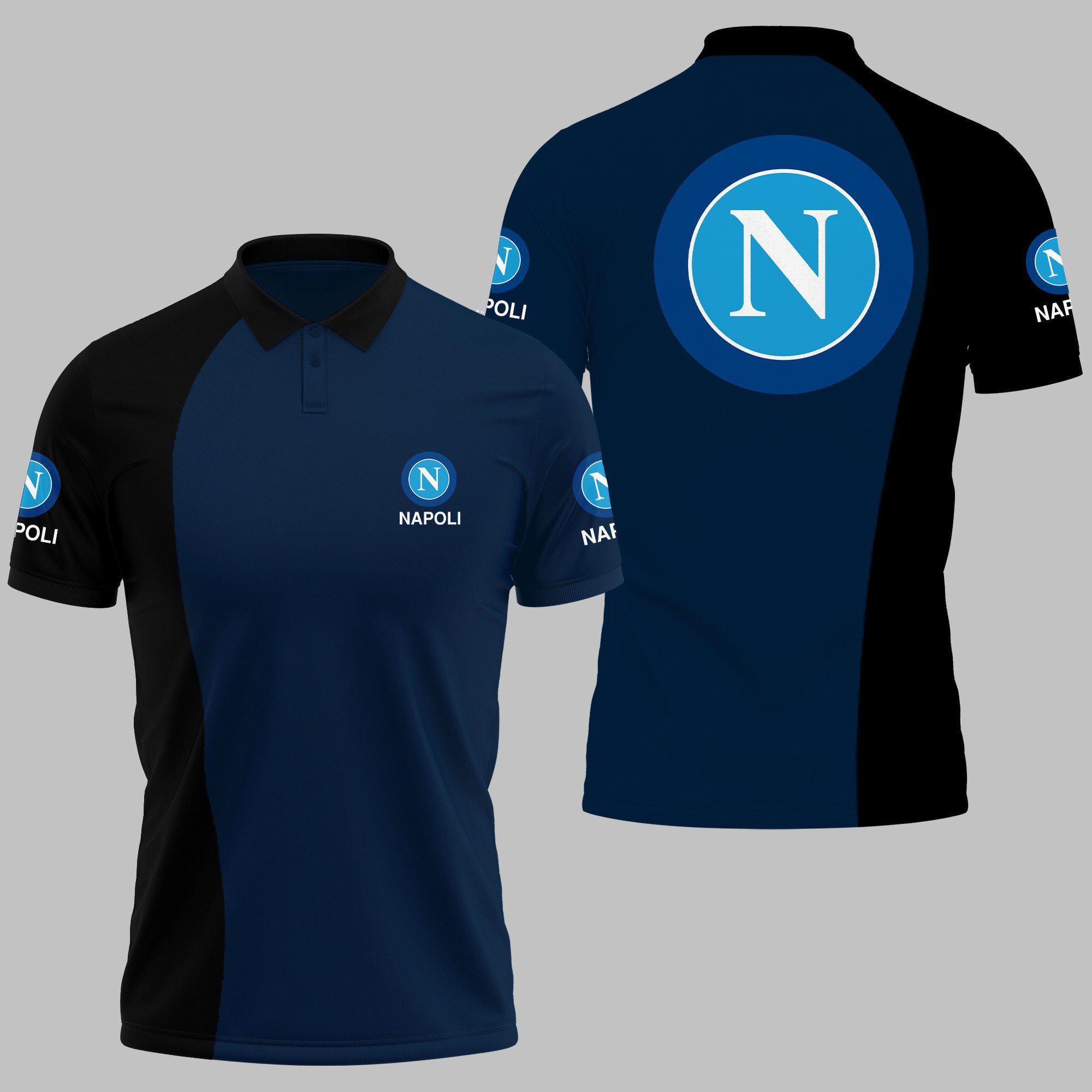 Napoli Polo Shirt Ver 2 - Famjoys Napoli Polo Shirt Ver 2 - Famjoys