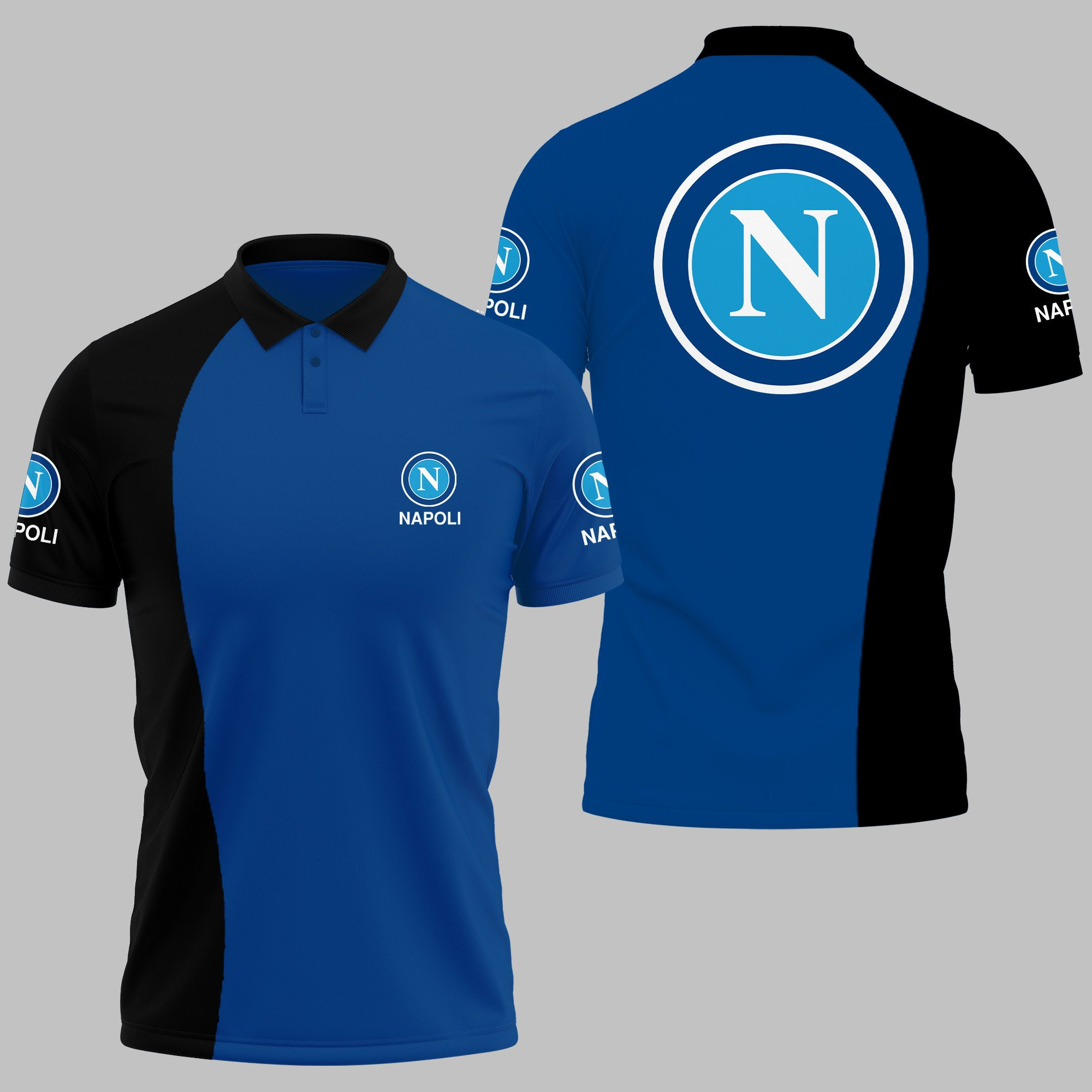 Napoli Polo Shirt Ver 2 - Famjoys Napoli Polo Shirt Ver 2 - Famjoys