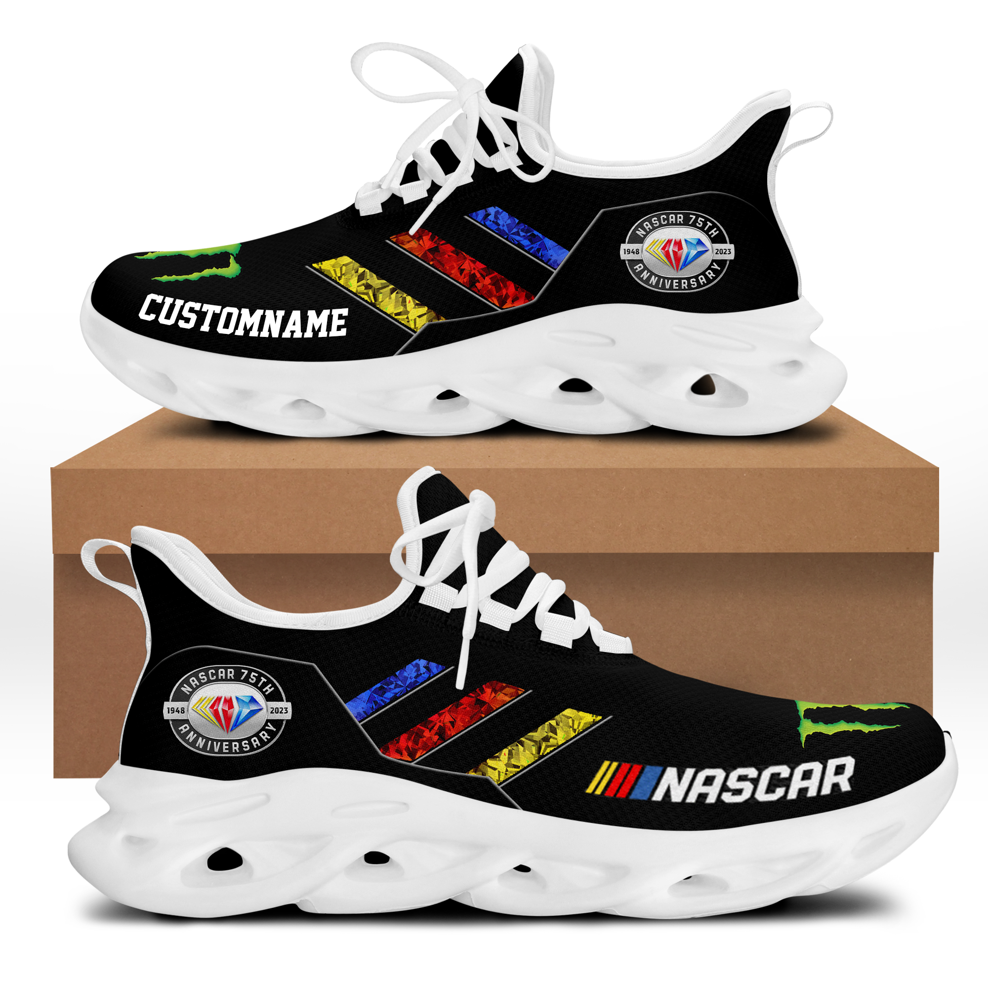 NASCAR 75th Anniversary Sneaker AJ1 - Famjoys NASCAR 75th Anniversary Sneaker AJ1 - Famjoys