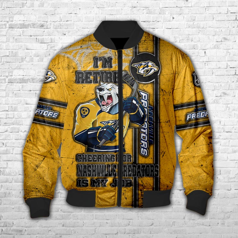 Nashville Predators Jackets I'm Retired - Famjoys Nashville Predators Jackets I'm Retired - Famjoys