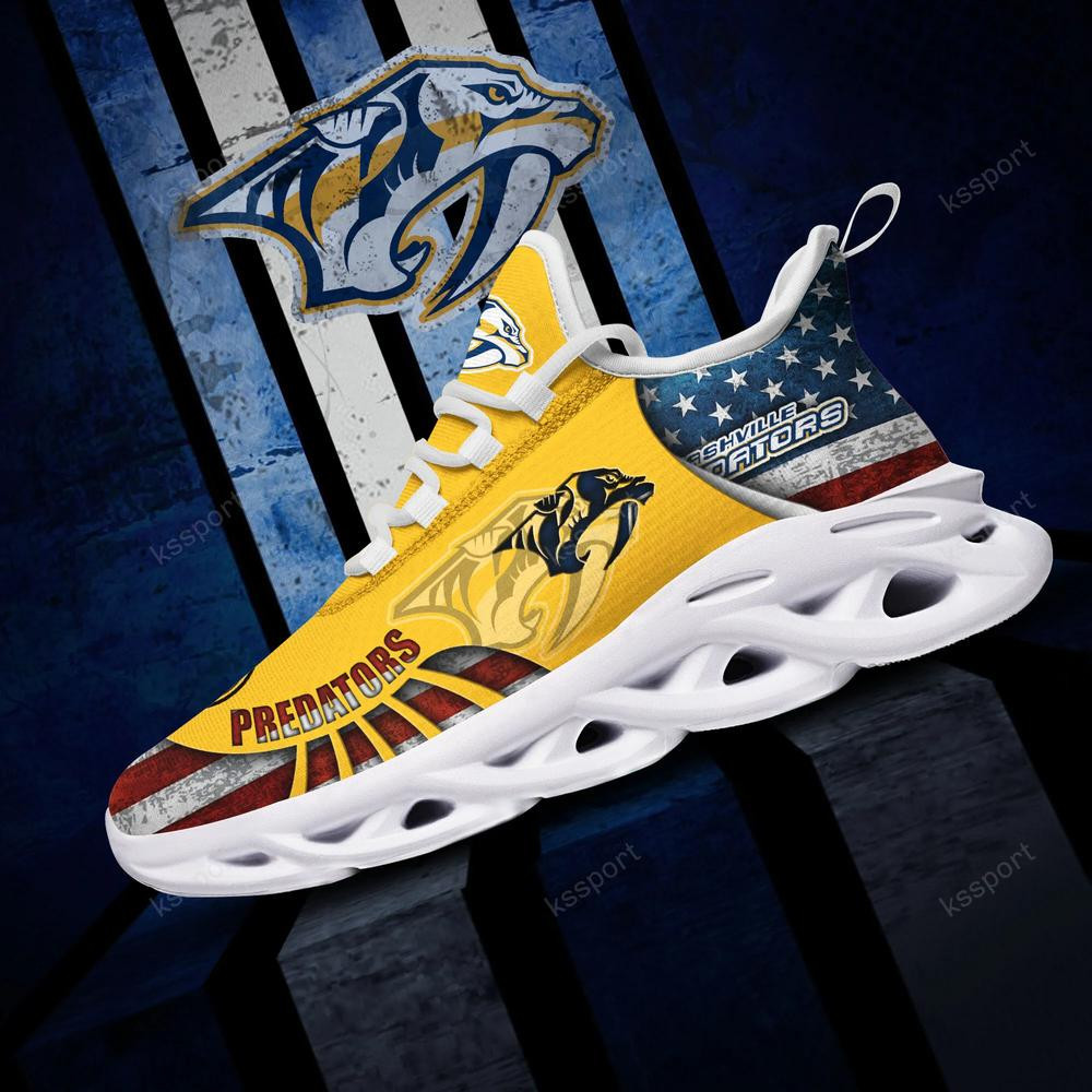 Nashville Predators Max Soul Clunky Shoes - Famjoys Nashville Predators Max Soul Clunky Shoes - Famjoys