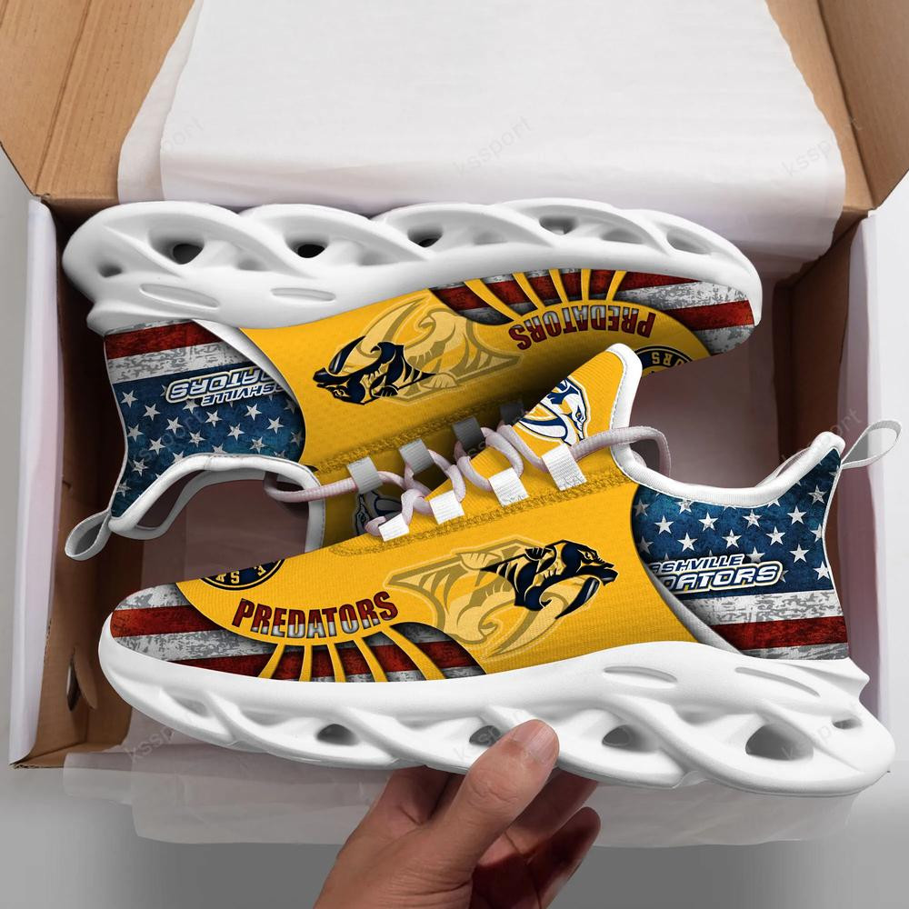 Nashville Predators Max Soul Clunky Shoes - Famjoys Nashville Predators Max Soul Clunky Shoes - Famjoys