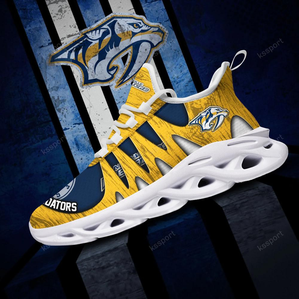 Nashville Predators Max Soul Shoes, Running Sneakers - Famjoys Nashville Predators Max Soul Shoes, Running Sneakers - Famjoys