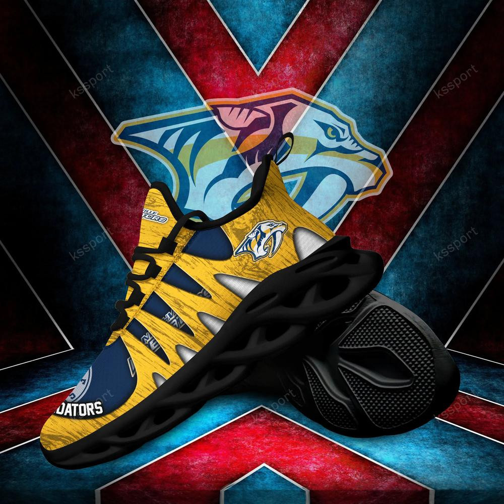 Nashville Predators Max Soul Shoes, Running Sneakers - Famjoys Nashville Predators Max Soul Shoes, Running Sneakers - Famjoys