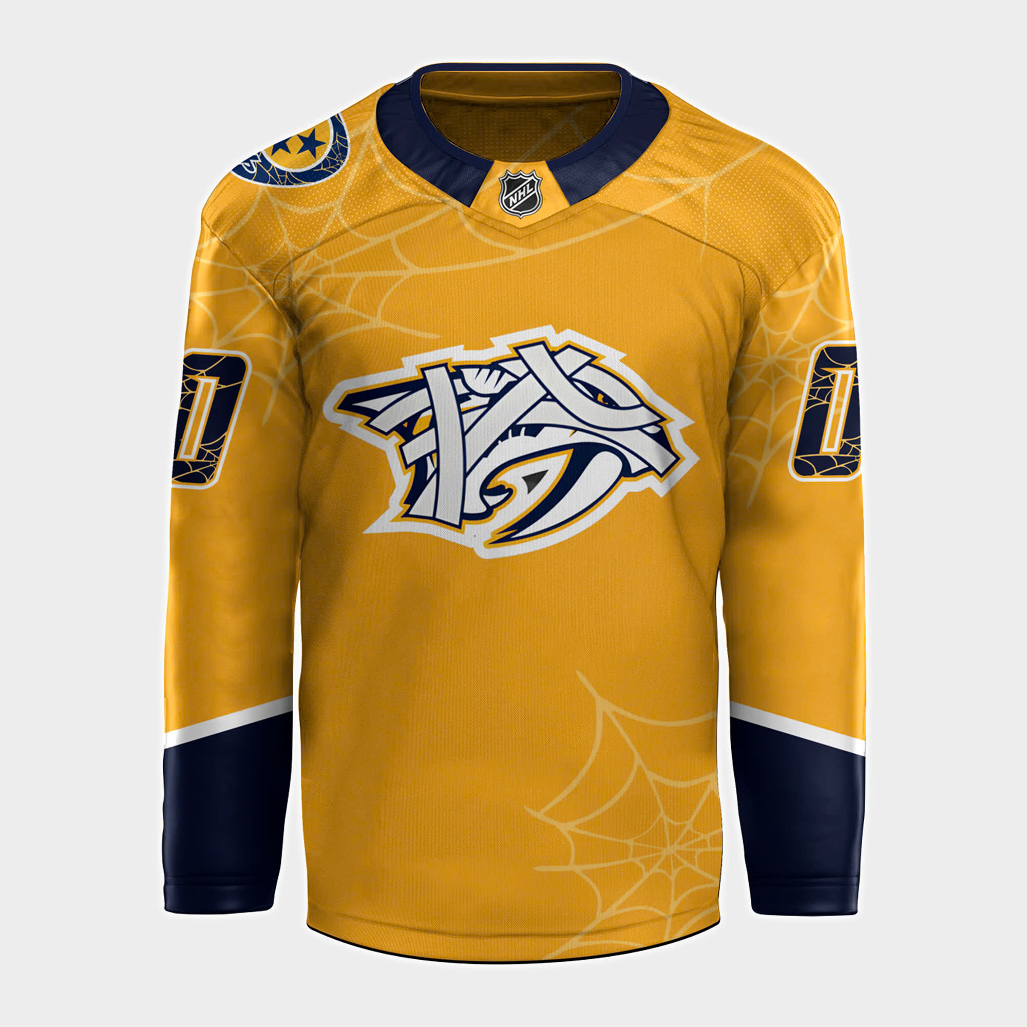 Nashville Predators x Halloween Night Custom Jersey - Famjoys Nashville Predators x Halloween Night Custom Jersey - Famjoys