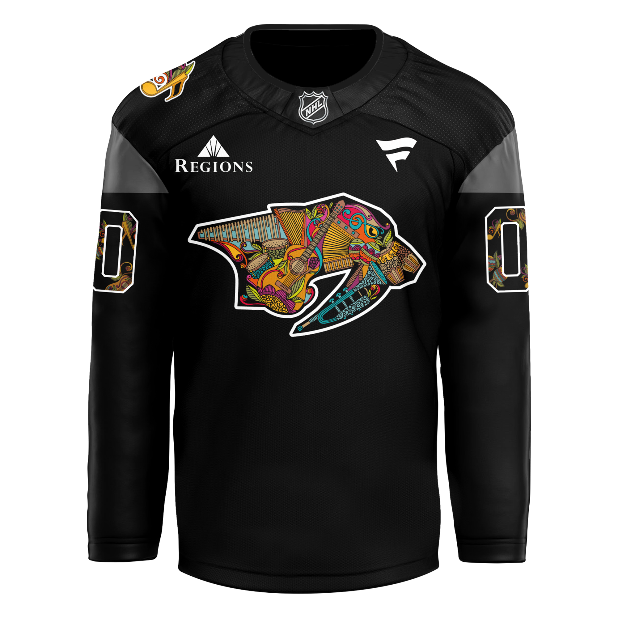 Nashville Predators x Hispanic Music Heritage Night Custom Jersey - Famjoys Nashville Predators x Hispanic Music Heritage Night Custom Jersey - Famjoys