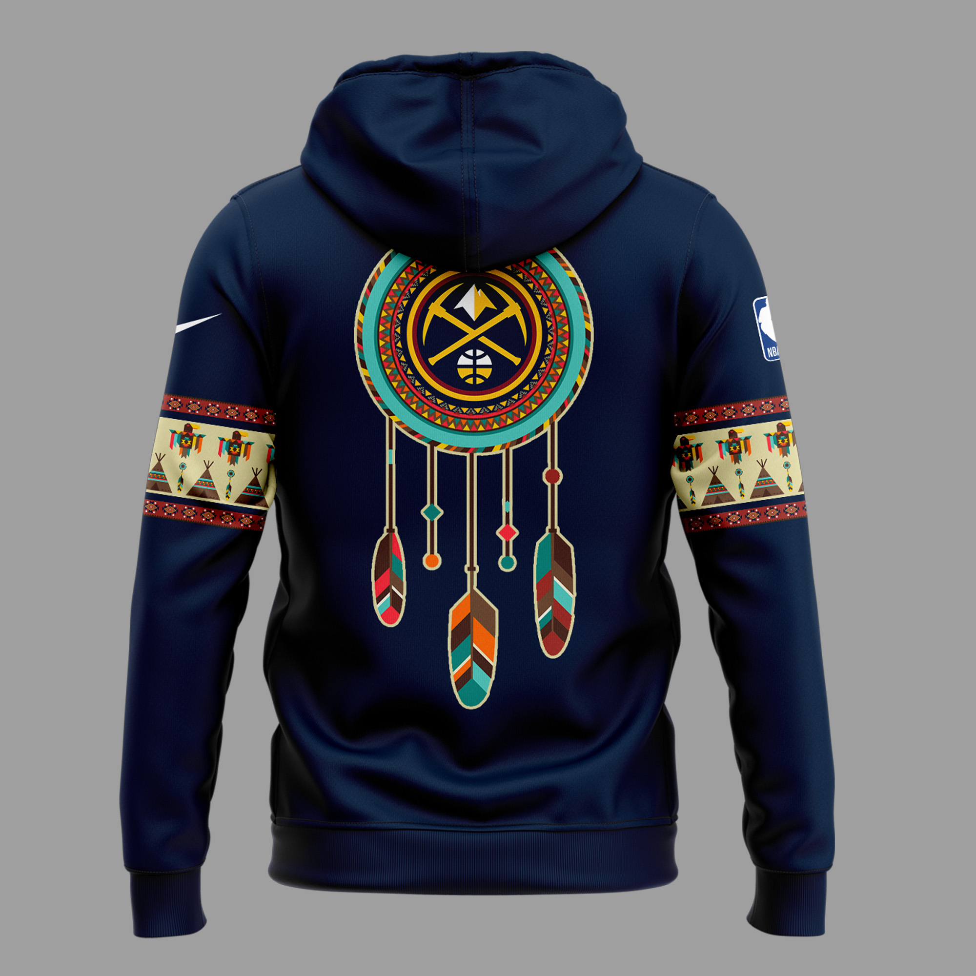 Native American Heritage Night Denver Nuggets Hoodie - Famjoys Native American Heritage Night Denver Nuggets Hoodie - Famjoys
