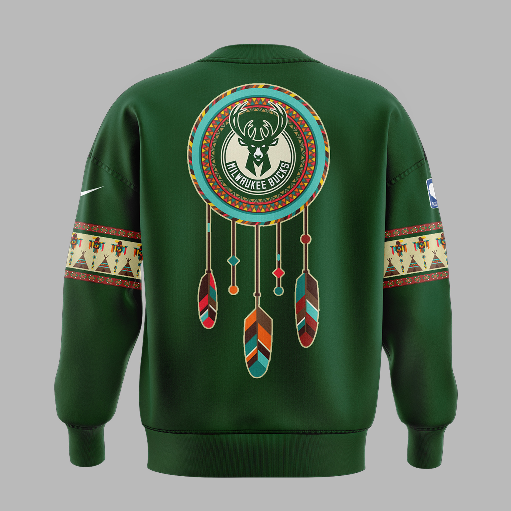 Native American Heritage Night Milwaukee Bucks Hoodie - Famjoys Native American Heritage Night Milwaukee Bucks Hoodie - Famjoys