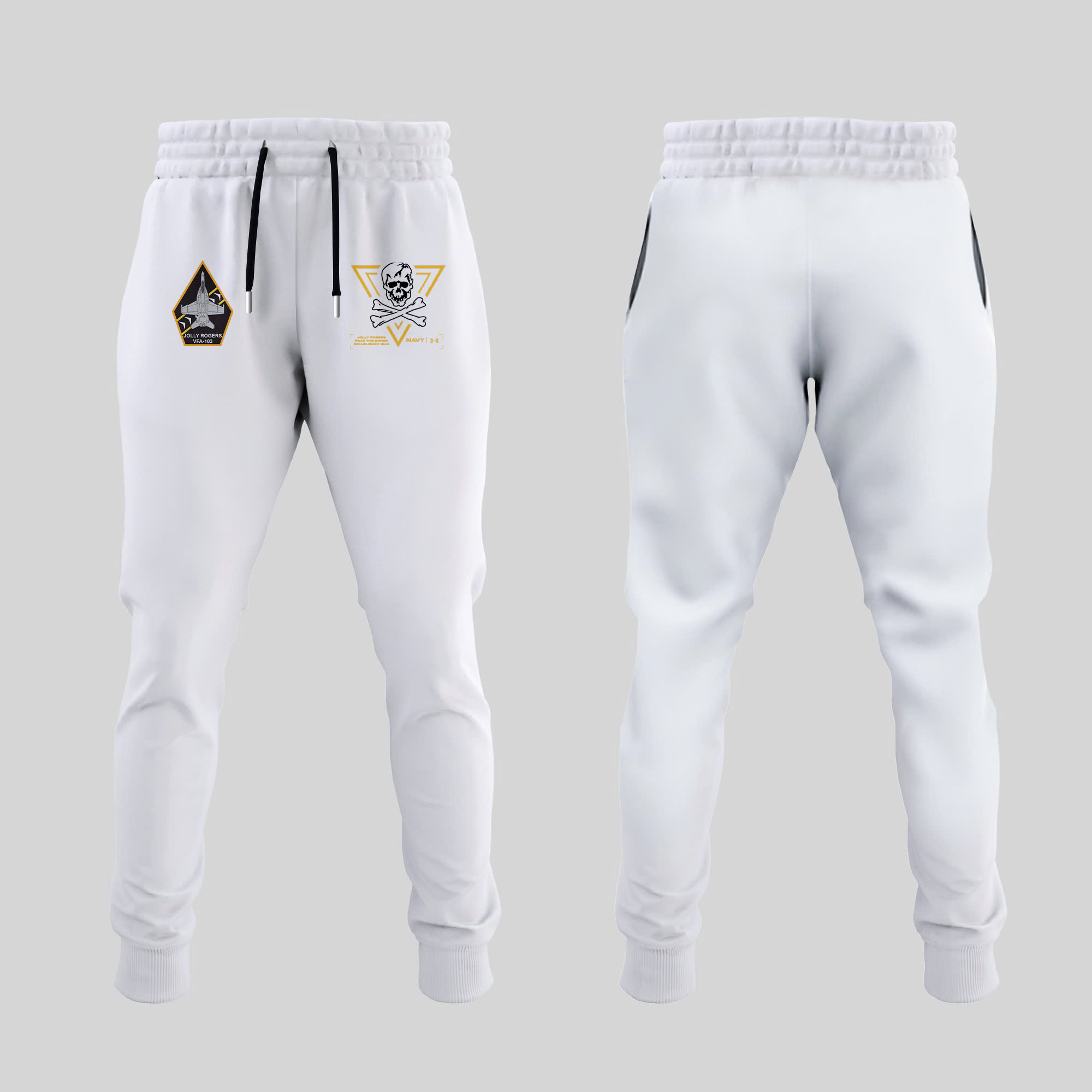Navy Midshipmen football Jolly Rogers Hoodie v3 - Famjoys Navy Midshipmen football Jolly Rogers Hoodie v3 - Famjoys