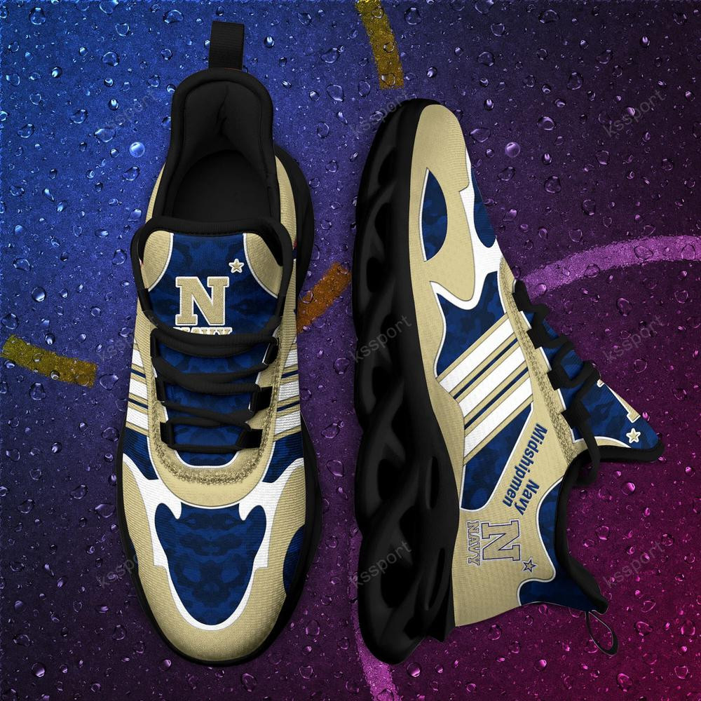 Navy Midshipmen Max Soul Clunky, Camo Running Sneakers For Fan Ever - Famjoys Navy Midshipmen Max Soul Clunky, Camo Running Sneakers For Fan Ever - Famjoys