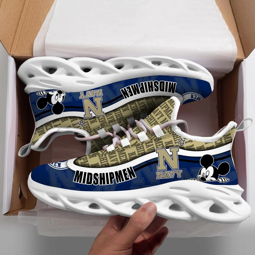 Navy Midshipmen Max Soul Clunky Sneakers - Famjoys Navy Midshipmen Max Soul Clunky Sneakers - Famjoys