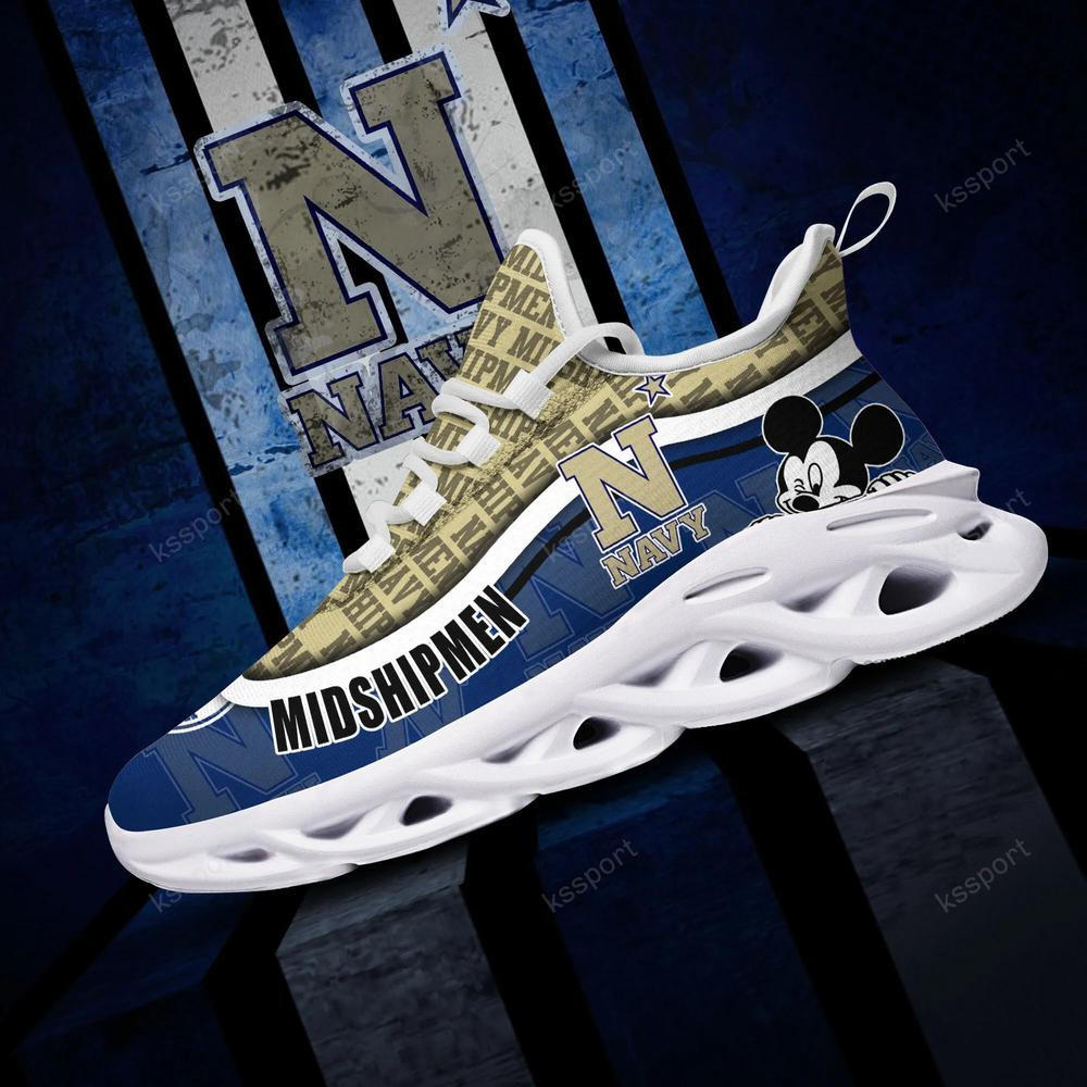 Navy Midshipmen Max Soul Clunky Sneakers - Famjoys Navy Midshipmen Max Soul Clunky Sneakers - Famjoys
