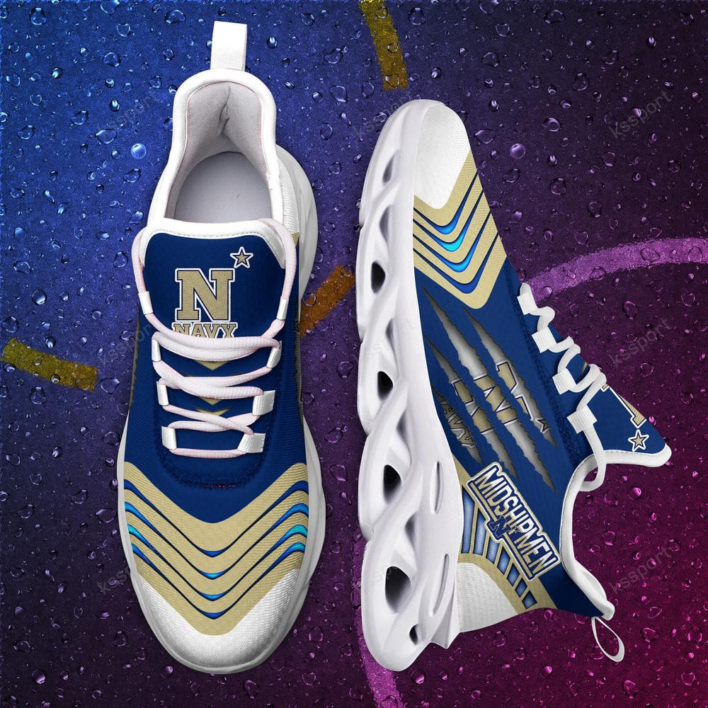 Navy Midshipmen Max Soul Sneakers Chunky - Famjoys Navy Midshipmen Max Soul Sneakers Chunky - Famjoys