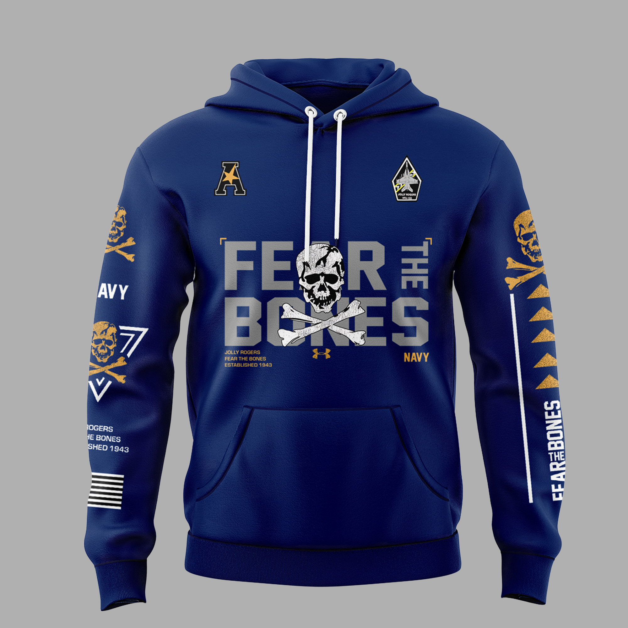 Navy Midshipmen Special Edition Football Hoodie - Famjoys Navy Midshipmen Special Edition Football Hoodie - Famjoys