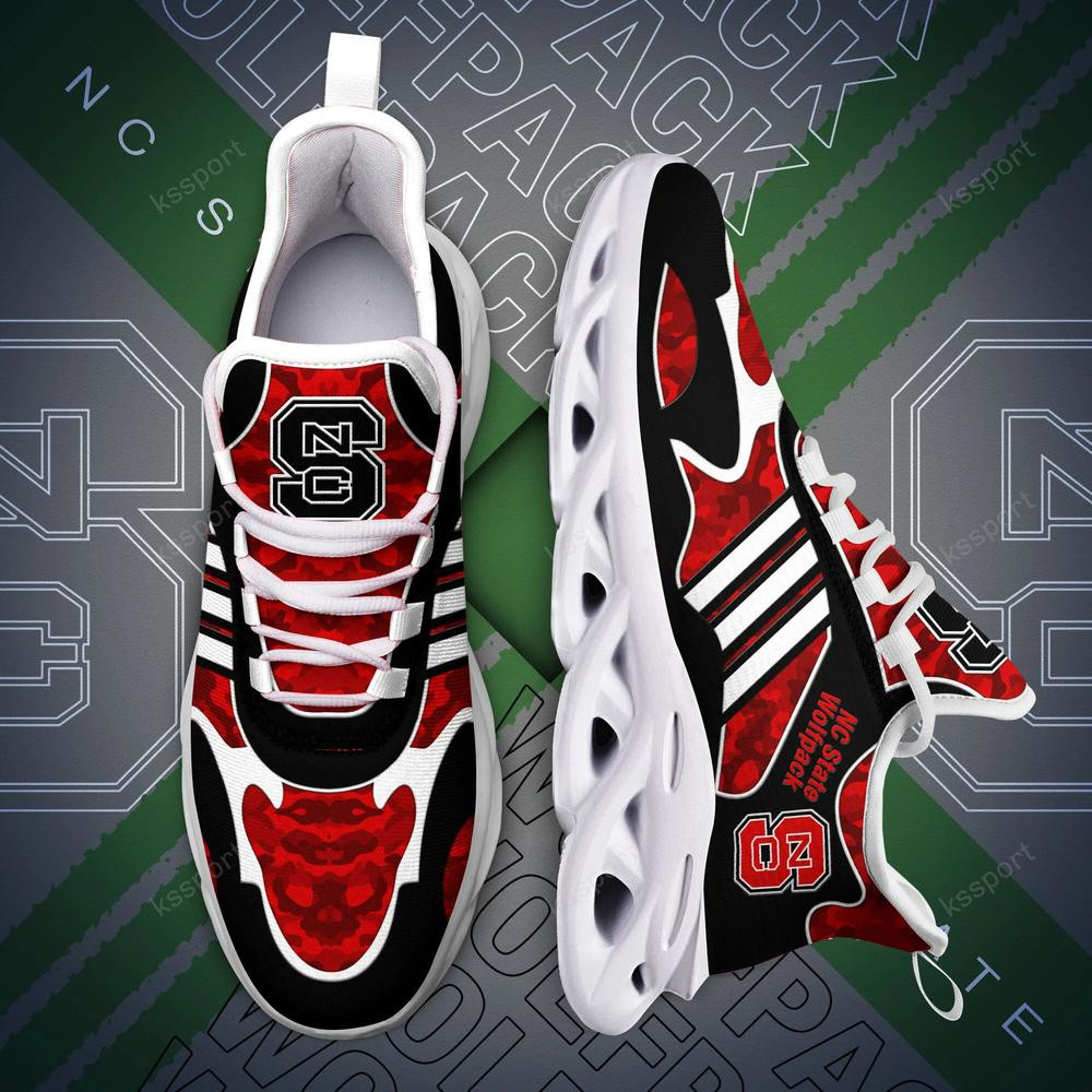Nc State Wolfpack Max Soul Clunky, Camo Running Sneakers For Fan Ever - Famjoys Nc State Wolfpack Max Soul Clunky, Camo Running Sneakers For Fan Ever - Famjoys